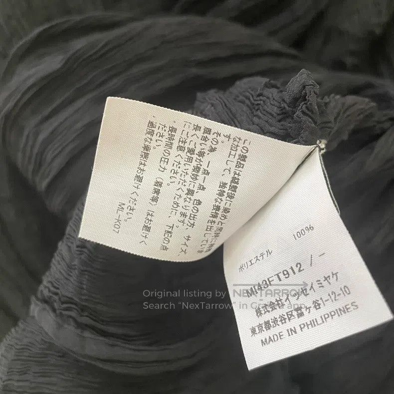 Issey Miyake Issey Miyake size:one size Crepe Long Top Size XXS / US 00 / IT 34 - 2 Thumbnail