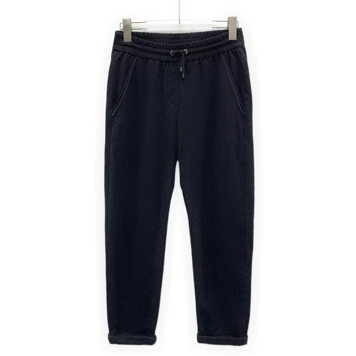 Brunello Cucinelli Brunello Cucinelli Bead Design Elastic Waist Pants K26WX Size 26" / US 2 / IT 38 - 1 Thumbnail