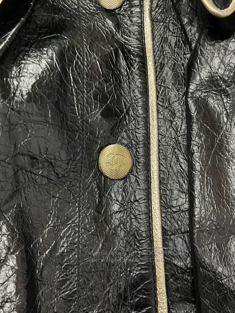 Chanel Chanel Black gold button leather jacket Size XS / US 0-2 / IT 36-38 - 2 Thumbnail