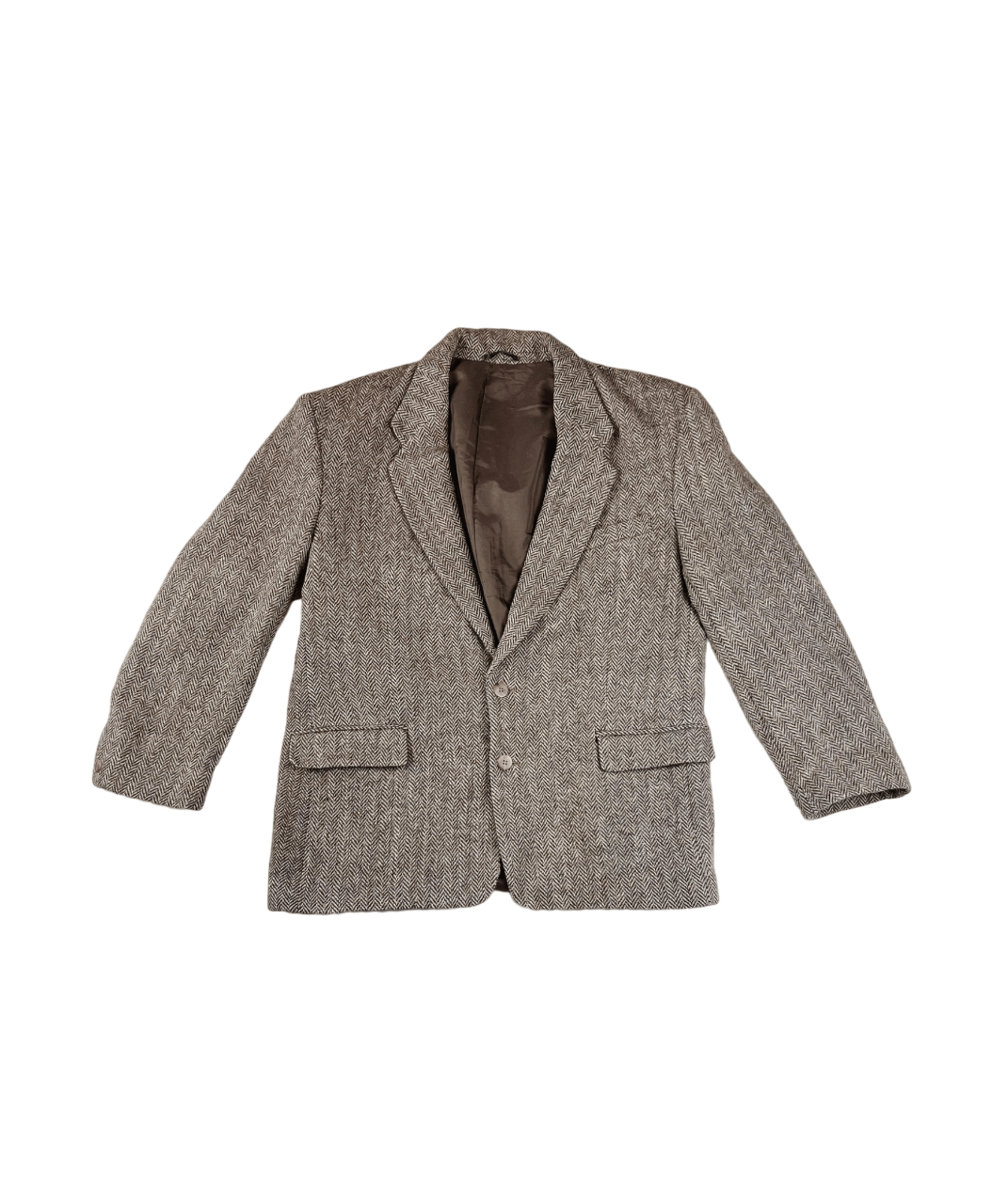 Harris Tweed × Vintage Vintage Harris Tweed Wool Blazer 42R Size 42R - 2 Thumbnail