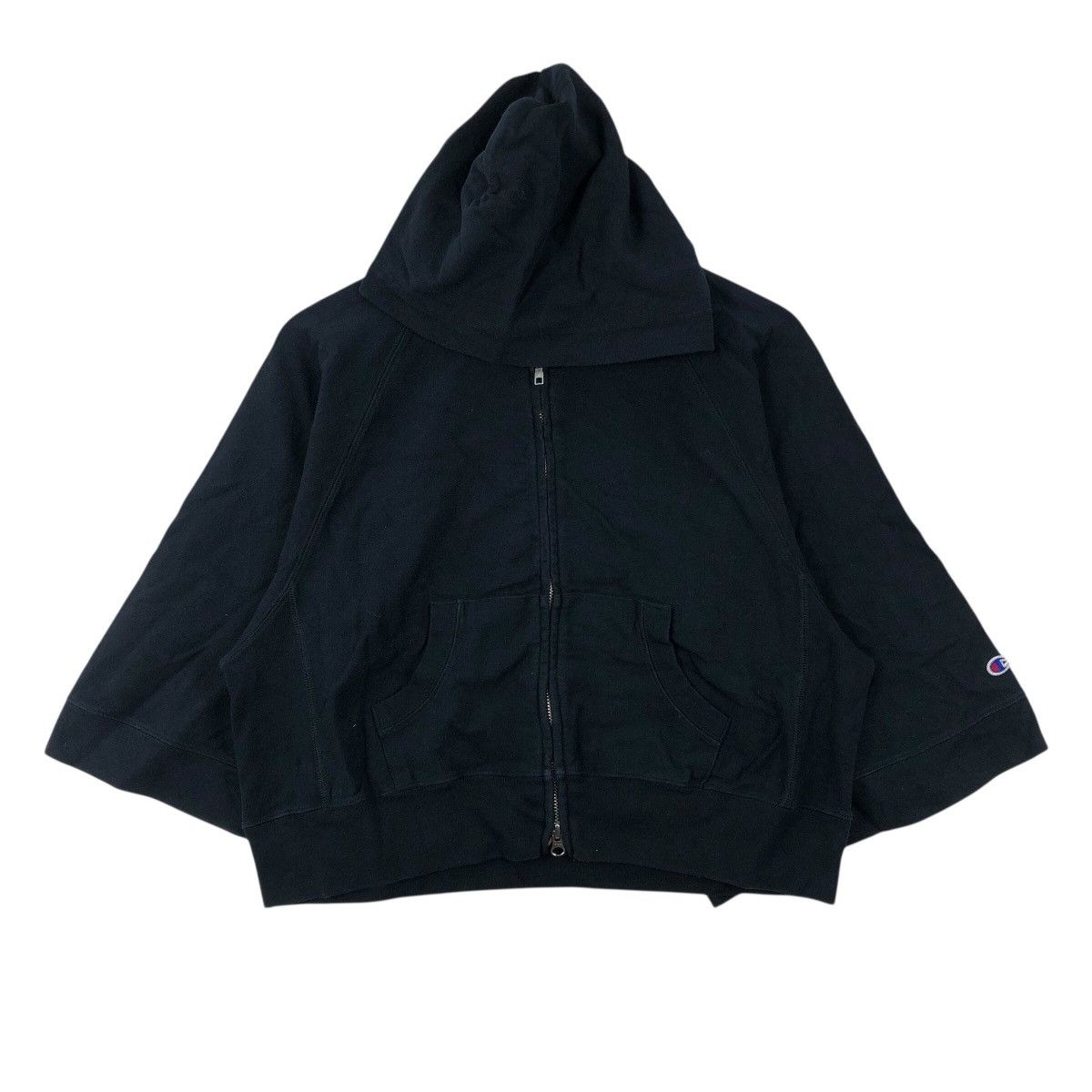Champion Vintage CHAMPION REVERSE WEAVE X E Cropped Quarter Hoodie Size M / US 6-8 / IT 42-44 - 1 Thumbnail