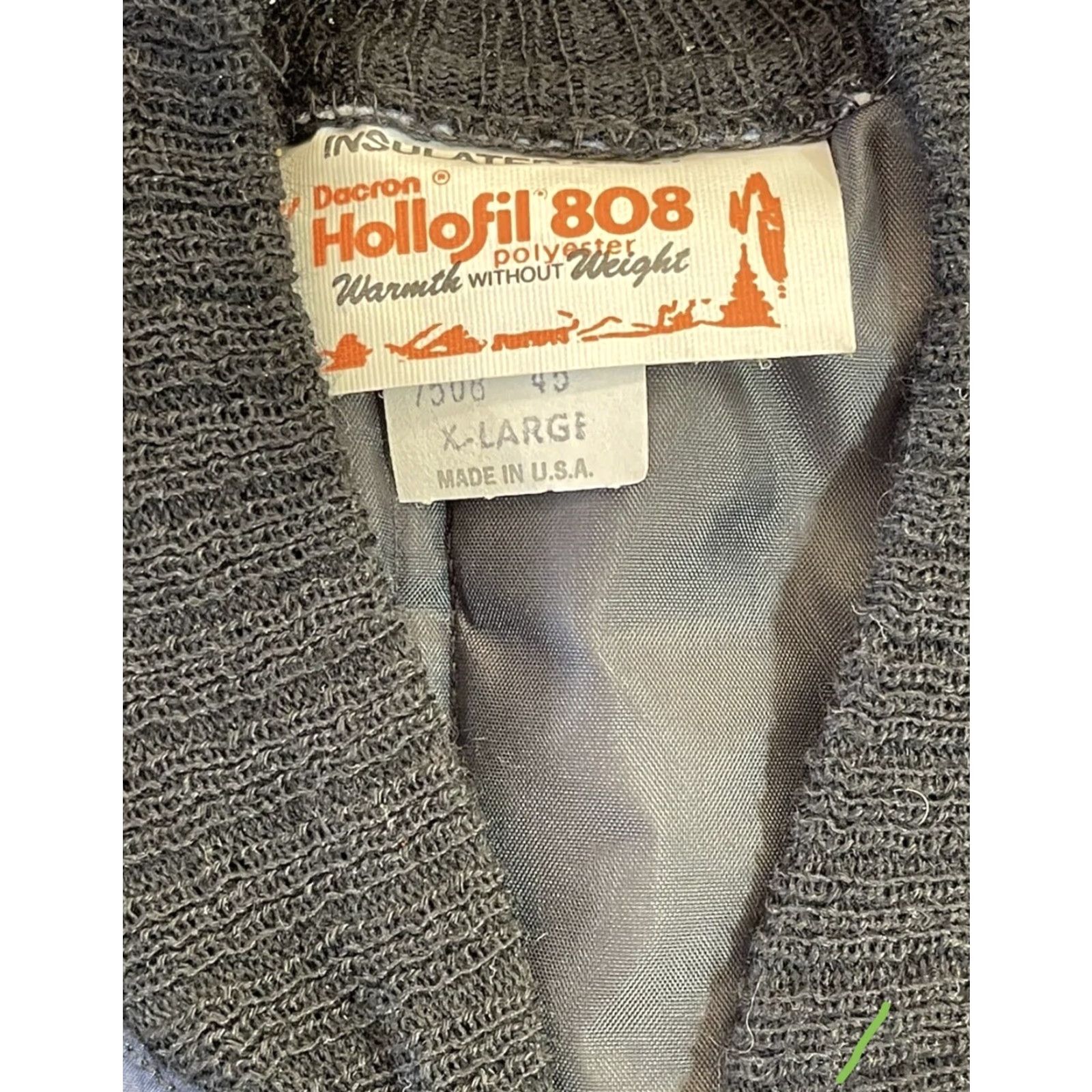 Vintage VINTAGE 808 Dacron Hollofil Insulated Ski Hunting Vest Blue XL Men’s Nylon Quilted Zip 80s USA Size US XL / EU 56 / 4 - 3 Thumbnail