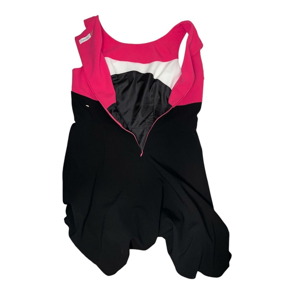 Calvin Klein Calvin Klein Women's Dress Black Pink 12 Size XL / US 12-14 / IT 48-50 - 4 Thumbnail