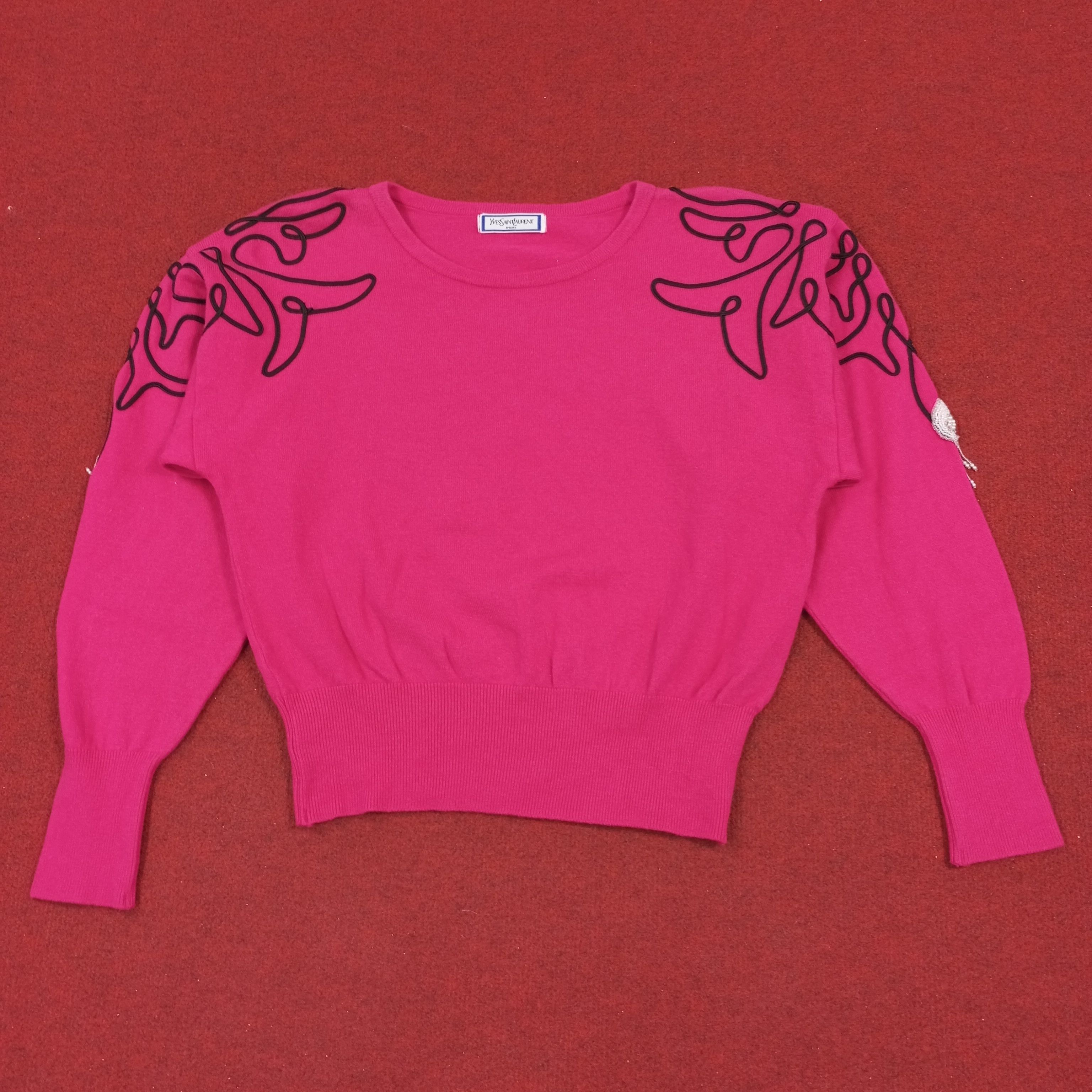 Yves Saint Laurent Fashion Style Design Sweatshirt