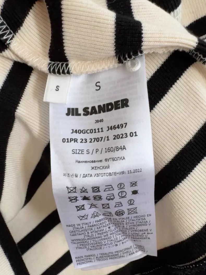 Jil Sander Jil Sander Short Sleeve T-Shirt Size S / US 4 / IT 40 - 4 Thumbnail