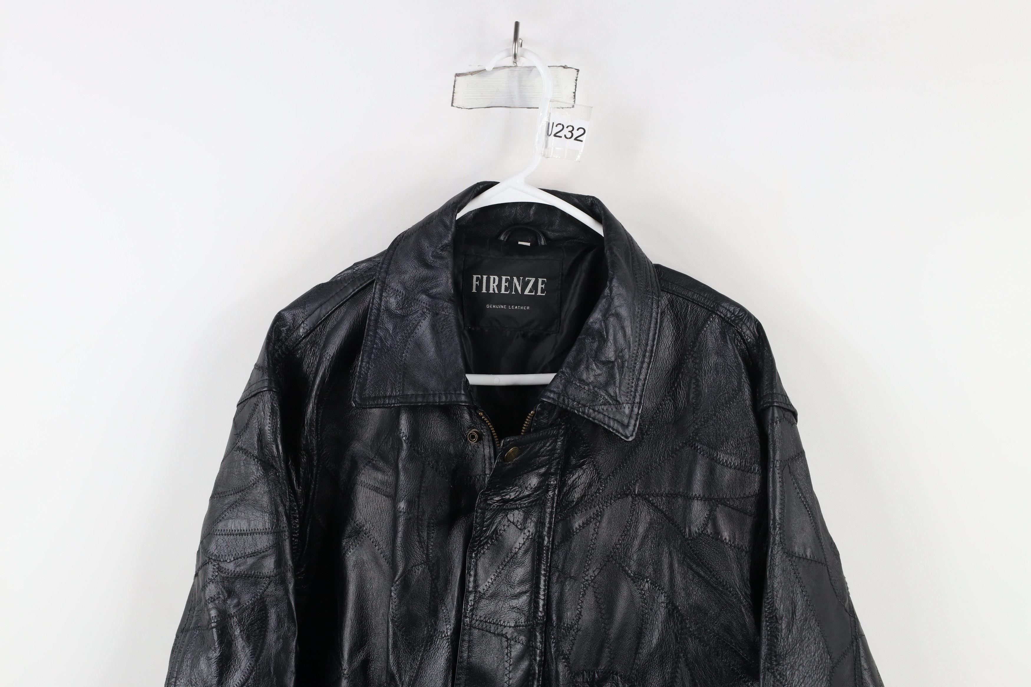 Vintage Vintage 90s Streetwear Leather Flight Bomber Jacket Black Size US L / EU 52-54 / 3 - 2 Thumbnail