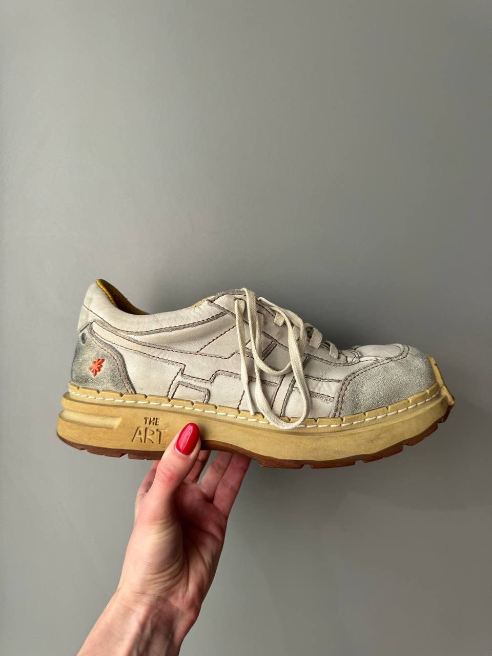 Vintage The ART Company 🧛🏼 90s Platform Sneaker Boots Vintage Size US 9 / IT 39 - 1 Thumbnail
