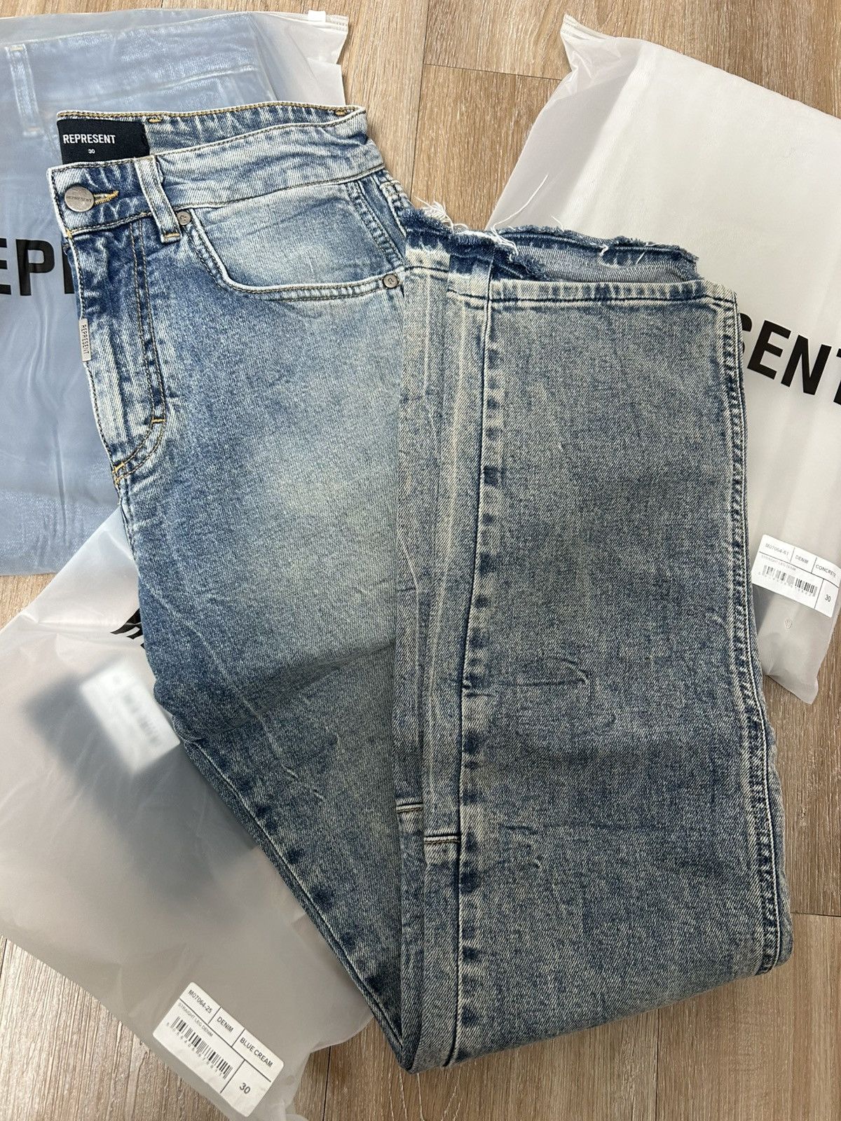 Represent Clo. Lot of 3 Straight leg Denim from Represent Size 30 Size US 30 / EU 46 - 2 Thumbnail