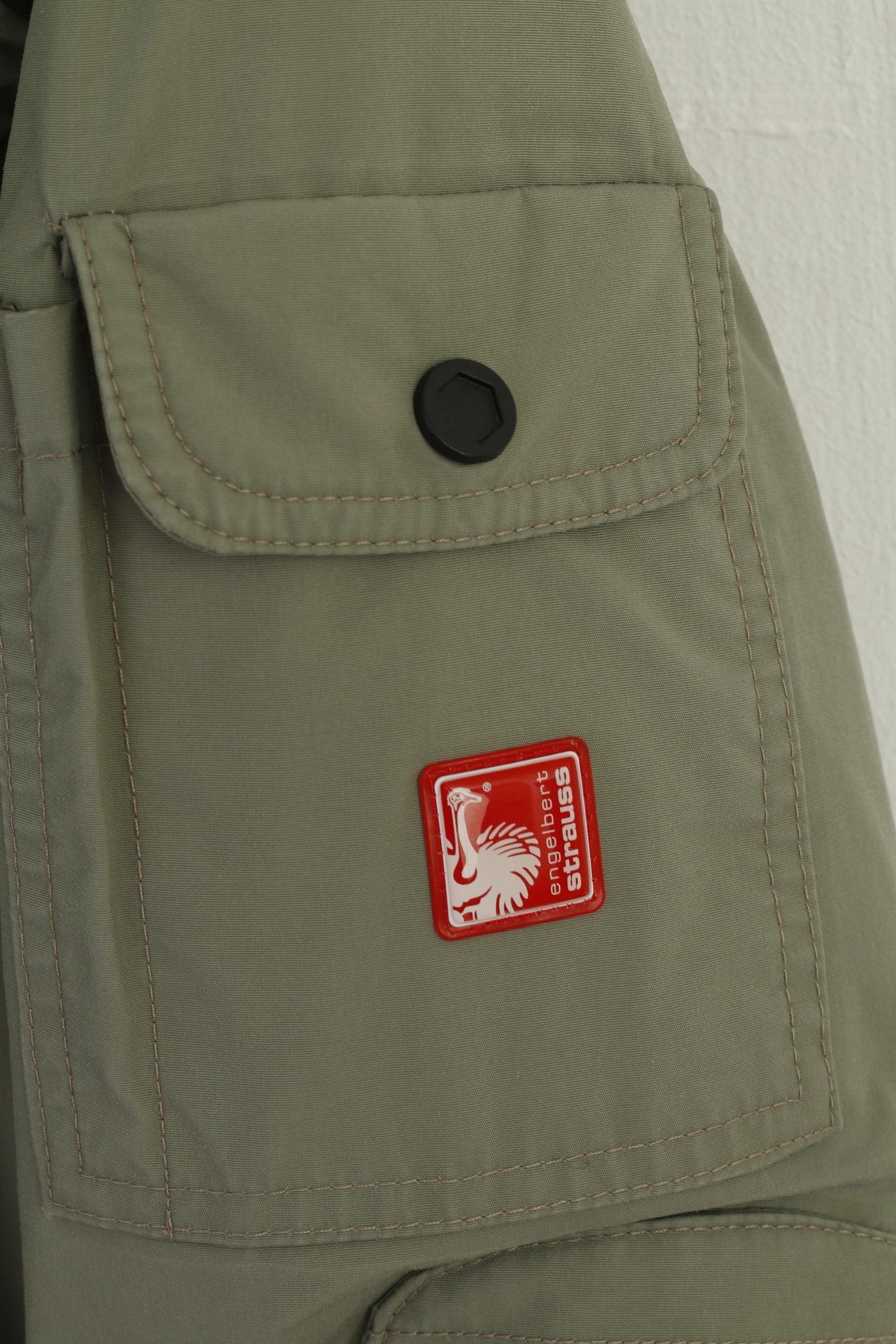 Vintage Engelbert Strauss Women XL (L) Jacket Green Padded Size XL / US 12-14 / IT 48-50 - 5 Thumbnail