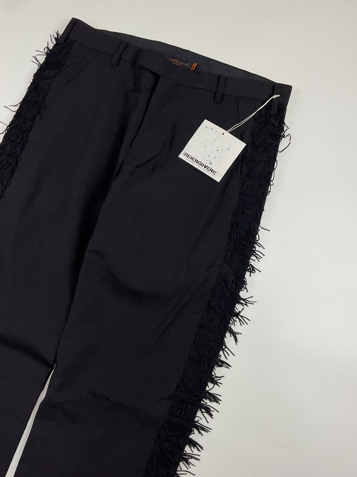 Undercover Undercover Fringe Wool Pants Size US 34 / EU 50 - 5 Thumbnail