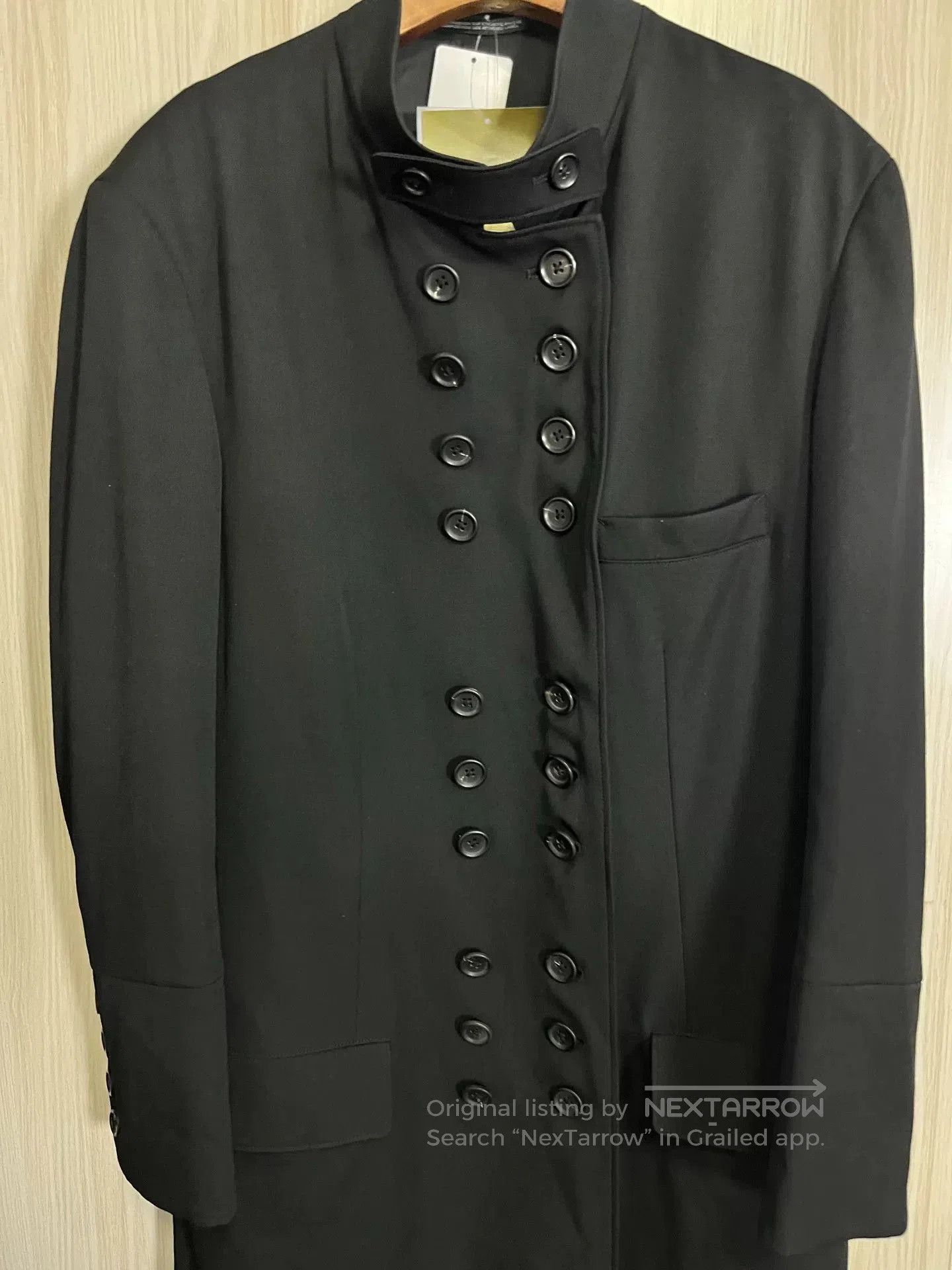 Yohji Yamamoto Yohji Yamamoto Napoleon Coat 24AW. Size US XL / EU 56 / 4 - 2 Thumbnail
