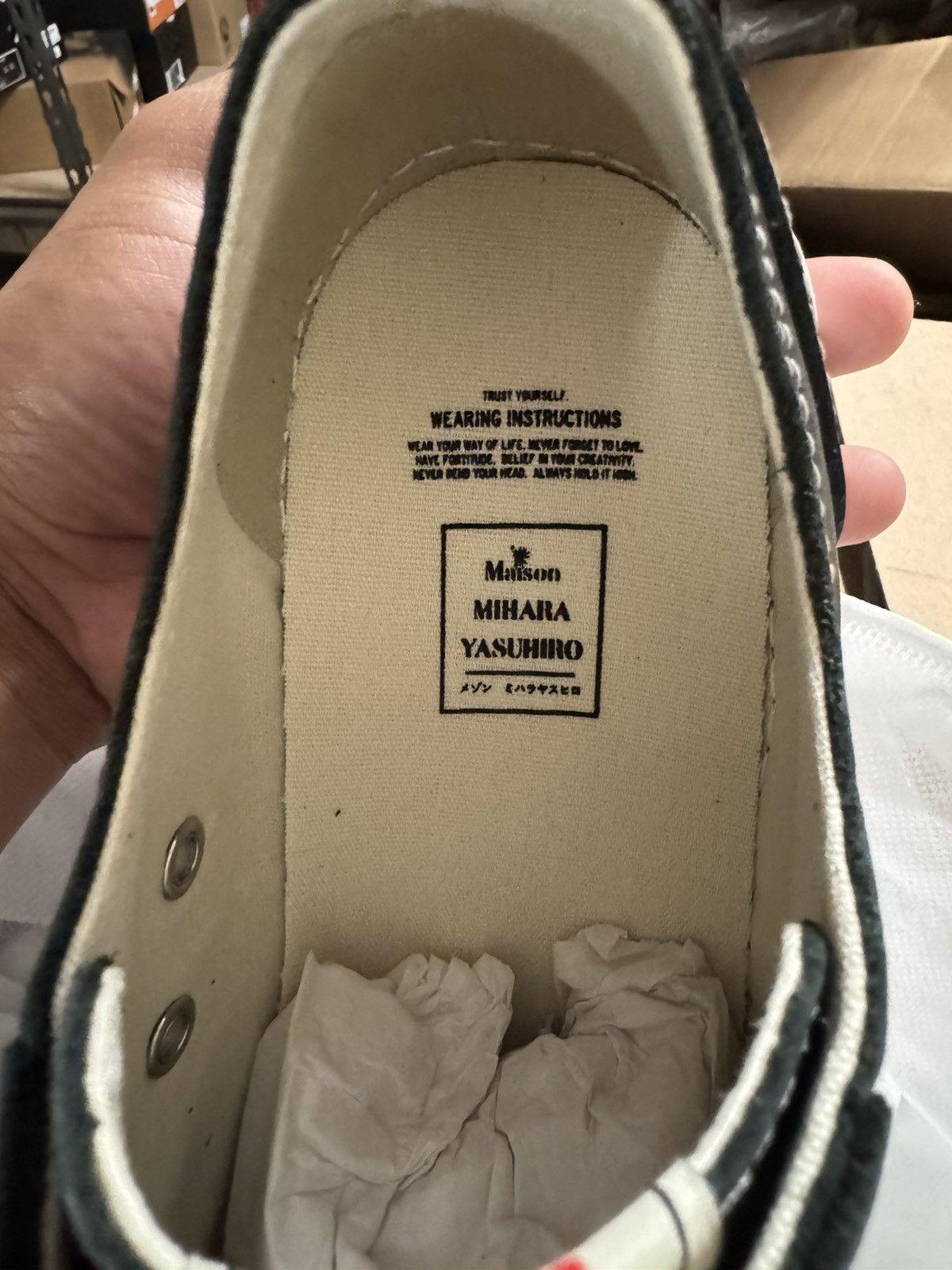 Maison MIHARA YASUHIRO Maison Miharayasuhiro Leather TC OG Sole Sneakers Size US 11 / EU 44 - 10 Thumbnail