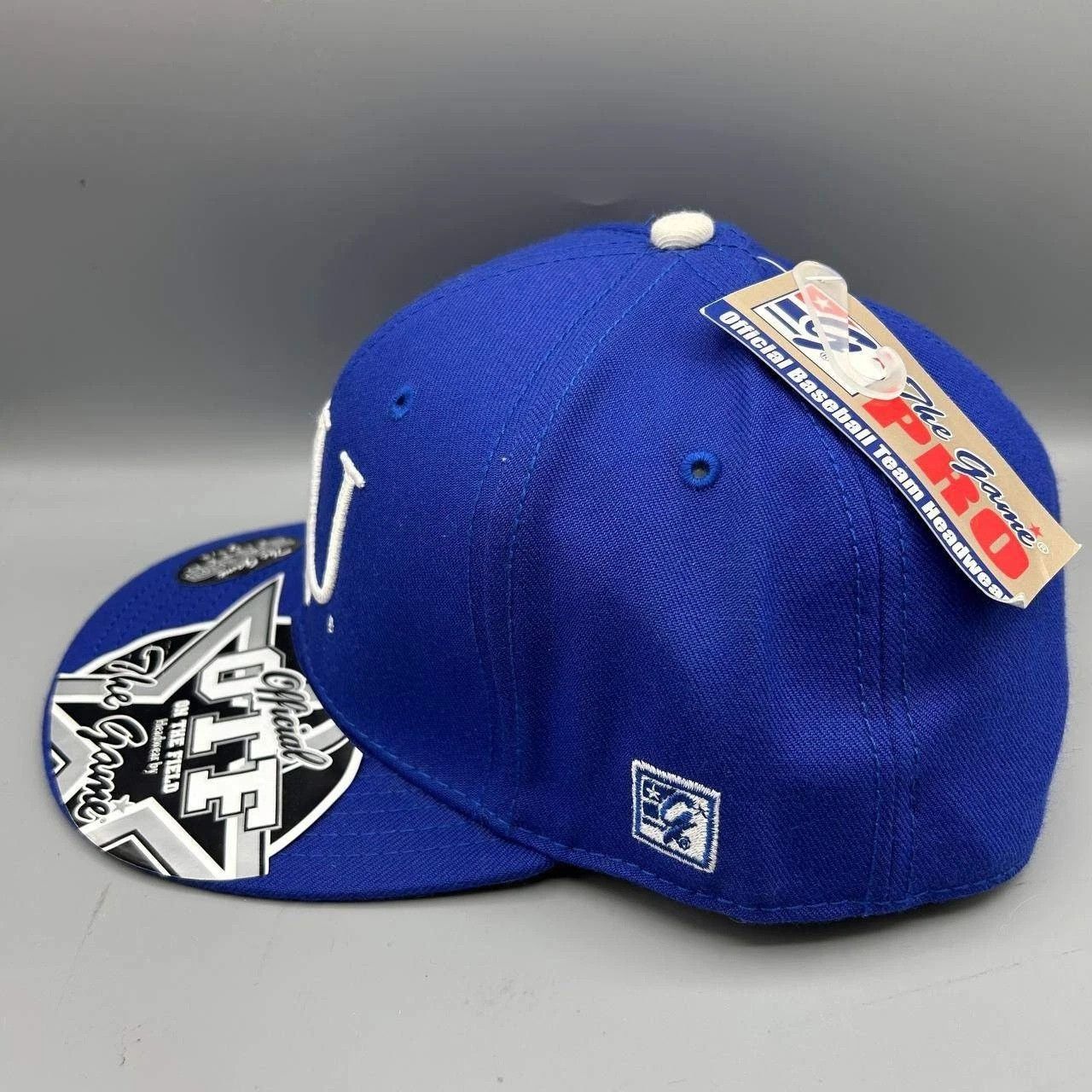 The Game Kansas Jayhawks NCAA Hat Men 7 5/8 Pro Fitted Cap New Size ONE SIZE - 7 Thumbnail