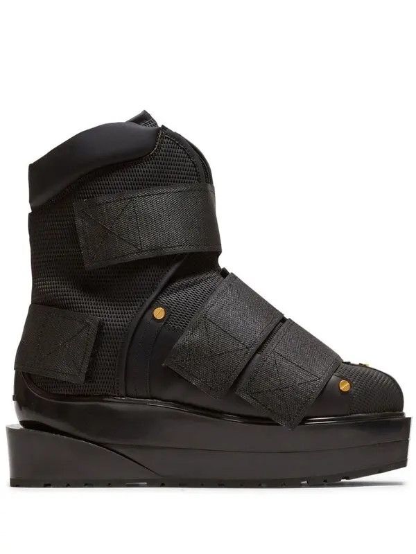 Balmain o1y0525 Ankle Boots in Black Size US 7 / IT 37 - 1 Thumbnail