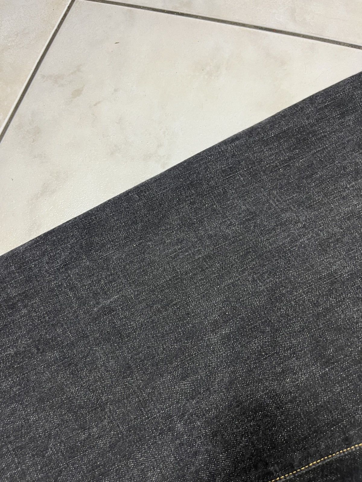 Gucci × Vintage Vintage Gucci regular dark goth raw denim jeans Size US 36 / EU 52 - 8 Thumbnail