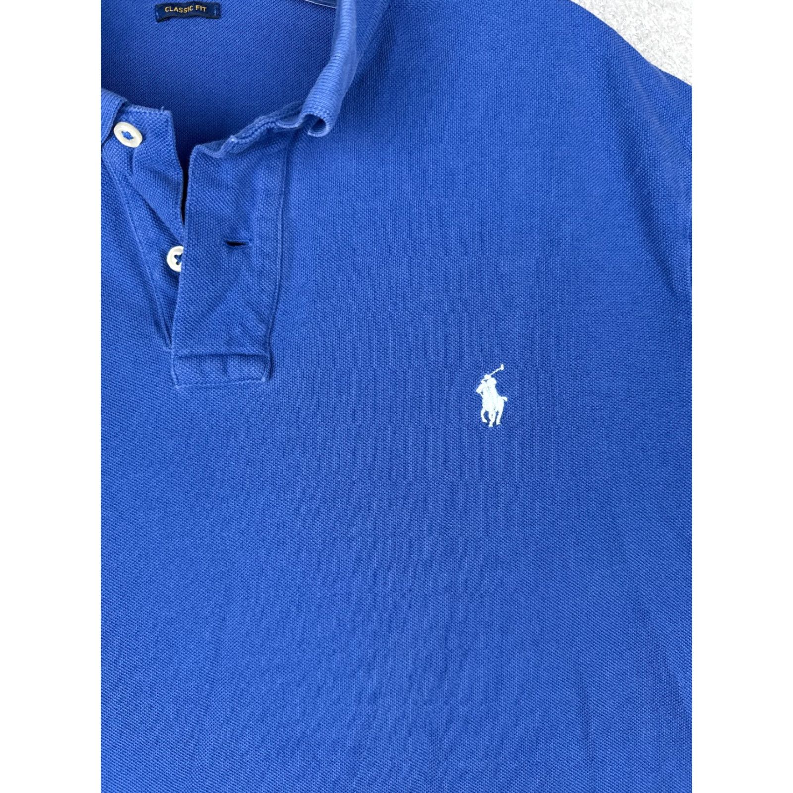 Ralph Lauren Polo Ralph Lauren Polo Shirt Men Extra Large Blue Classic Fit 100% Cotton Golf Size US XL / EU 56 / 4 - 6 Thumbnail