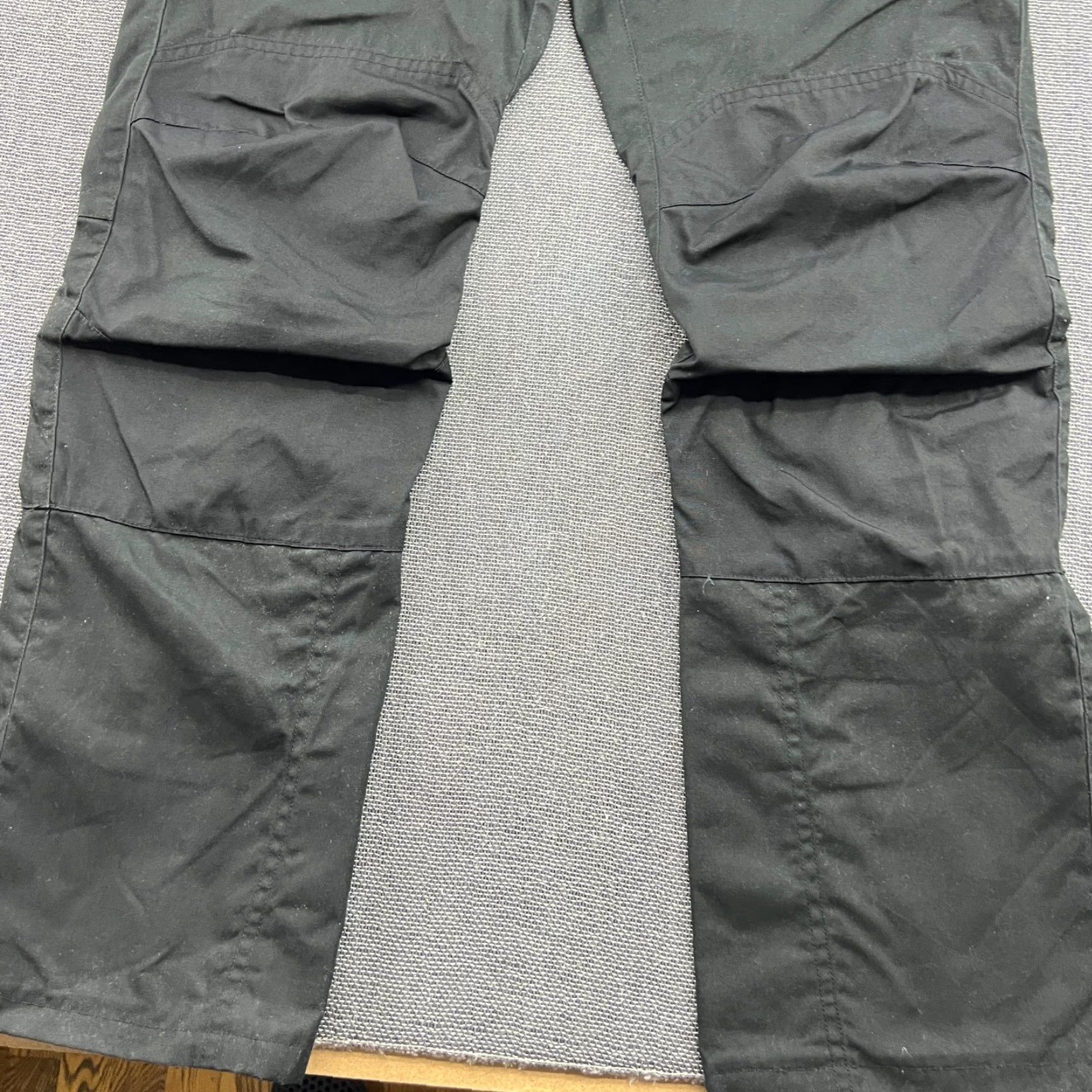 Vintage Fjällräven Niis Trousers Mens Pants Size EU 46 Black G-1000 Outdoor Track Pants Mens Size US 30 / EU 46 - 5 Thumbnail