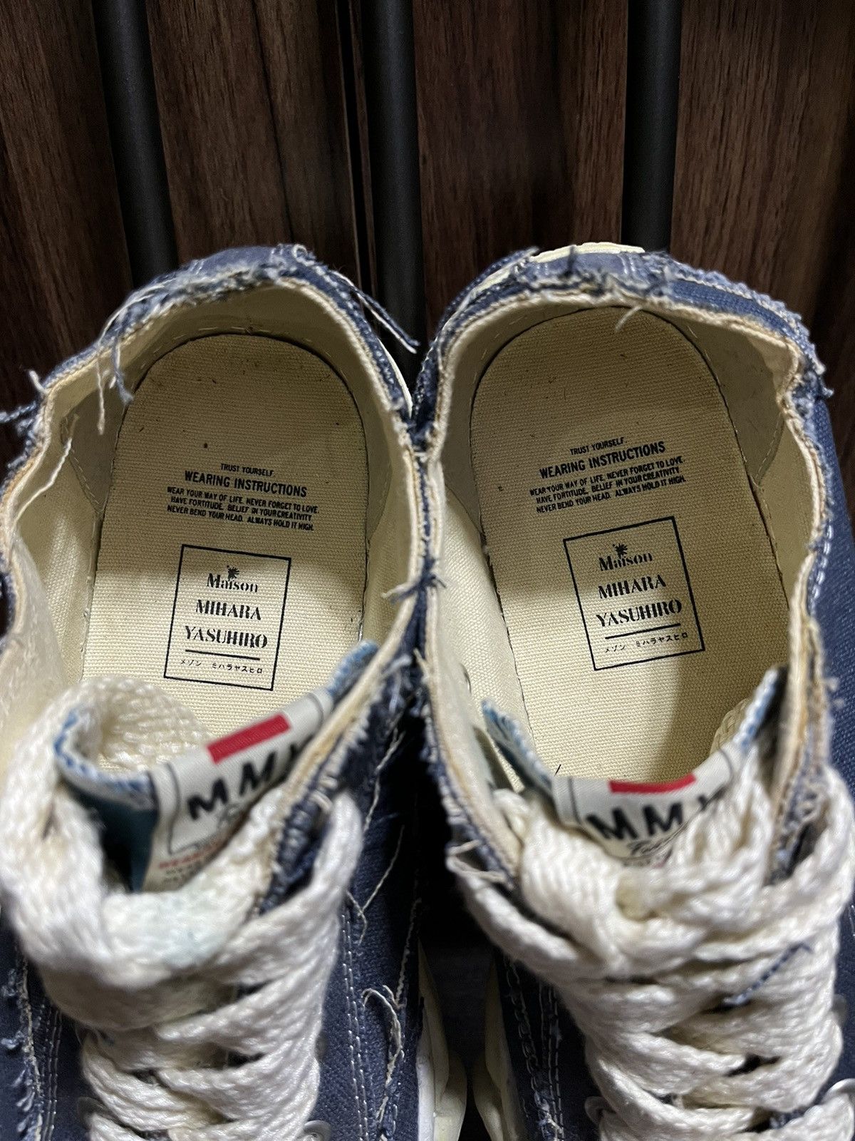 Maison MIHARA YASUHIRO MMY MIHARA YASUHIRO PETERSON LOW TOP SNEAKERS Size US 8.5 / EU 41-42 - 7 Thumbnail