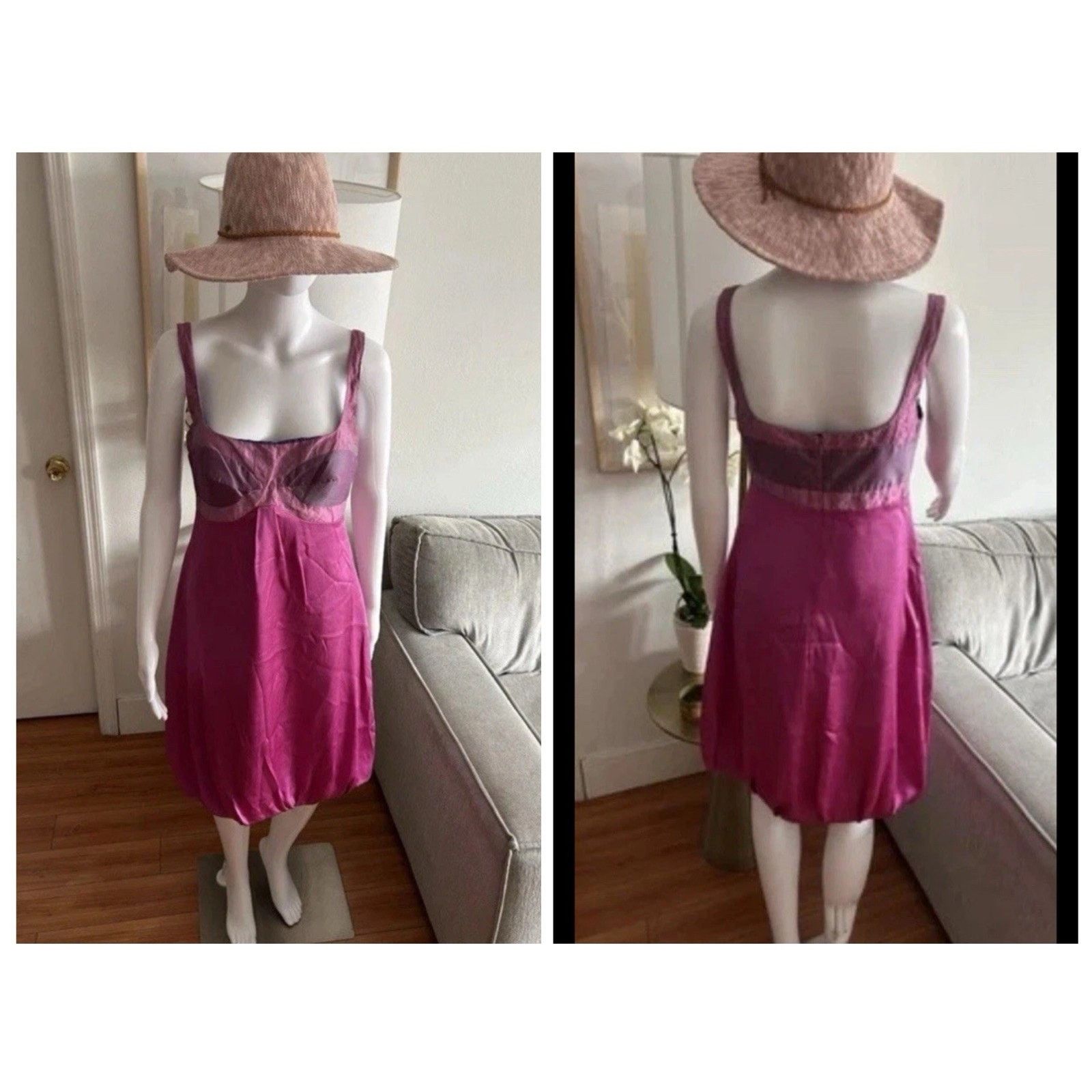 Nicole Miller Vintage Nicole Miller Collection Babydoll Silk Dress 4 Size S / US 4 / IT 40 - 1 Thumbnail