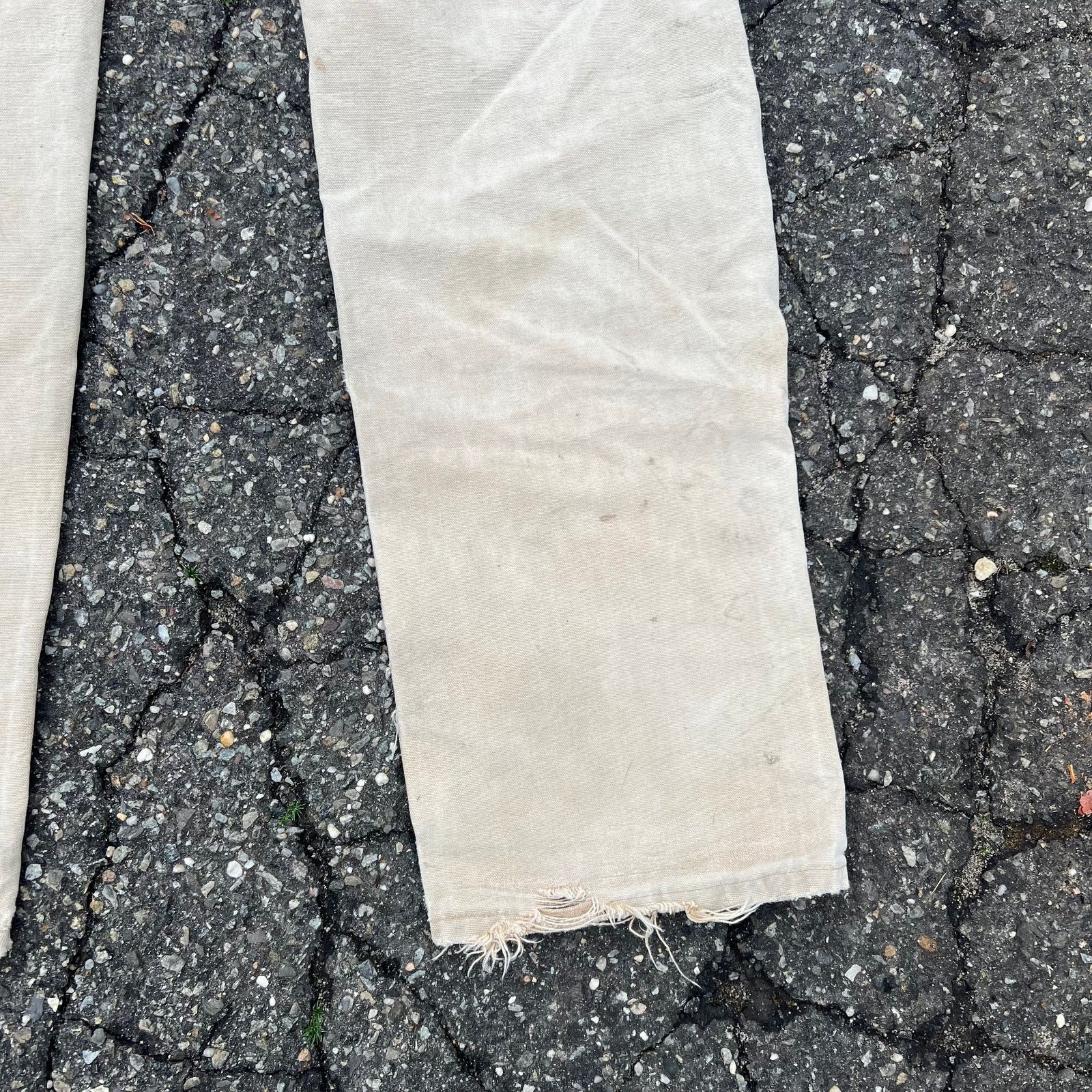 Carhartt × Vintage Vintage carhartt brown double knee work wear carpenter pants Size US 31 - 9 Thumbnail