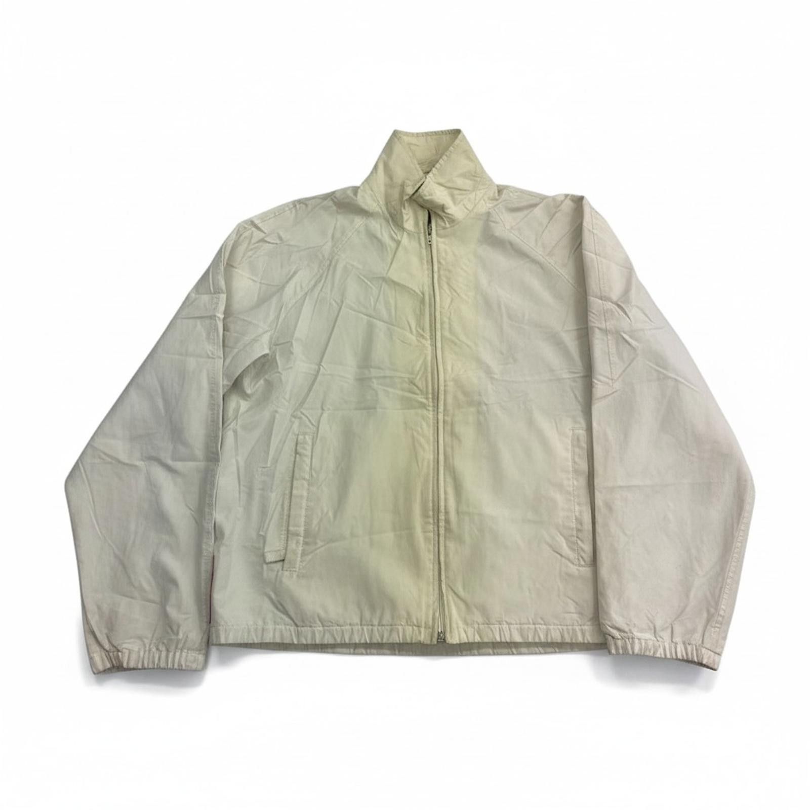 Prada Prada - Mens White Polyester Jacket Size 52 Size US L / EU 52-54 / 3 - 1 Thumbnail