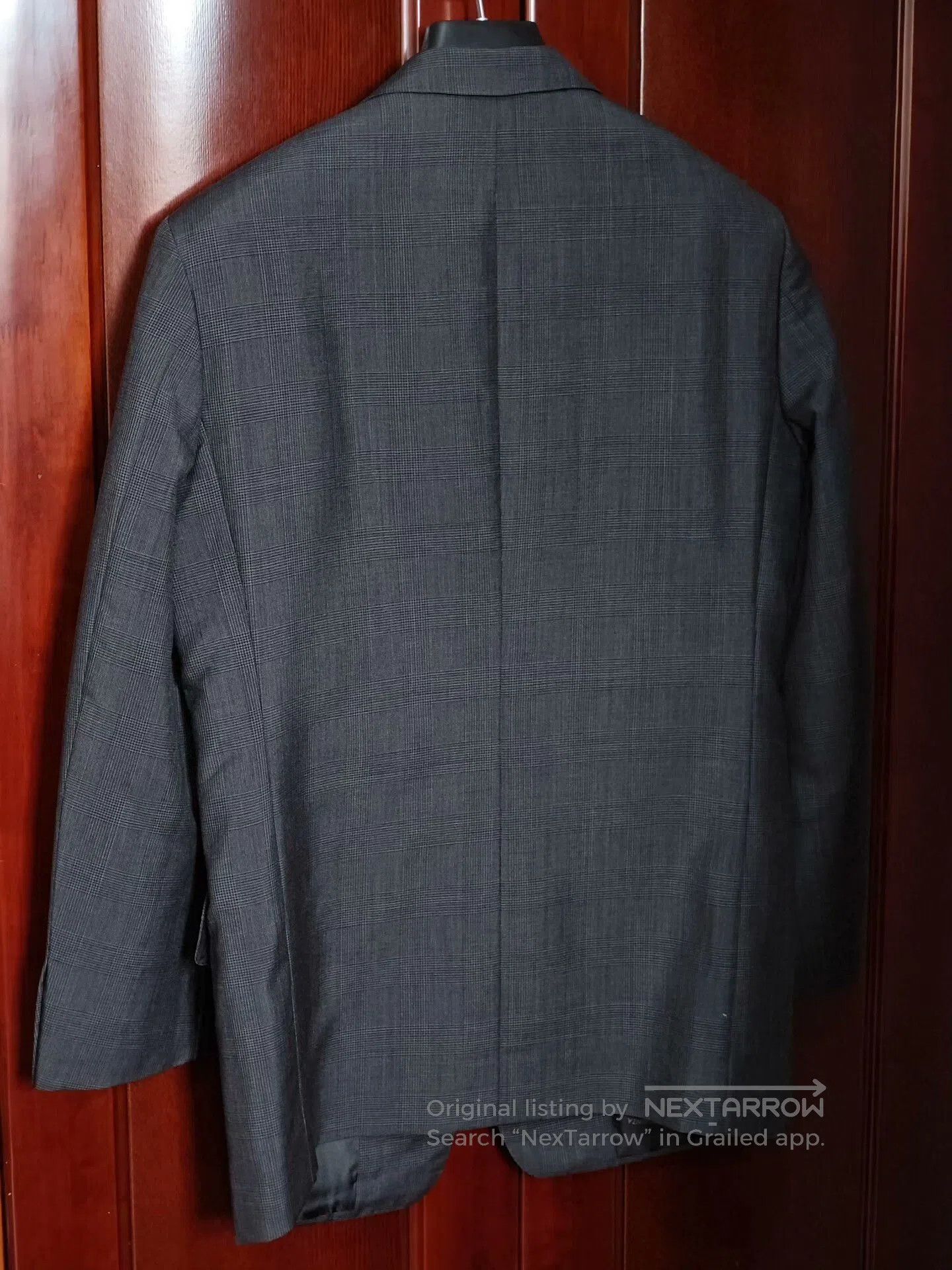 Kent & Curwen Custom Gray Glen Check Suit Jacket. Size US M / EU 48-50 / 2 - 8 Thumbnail