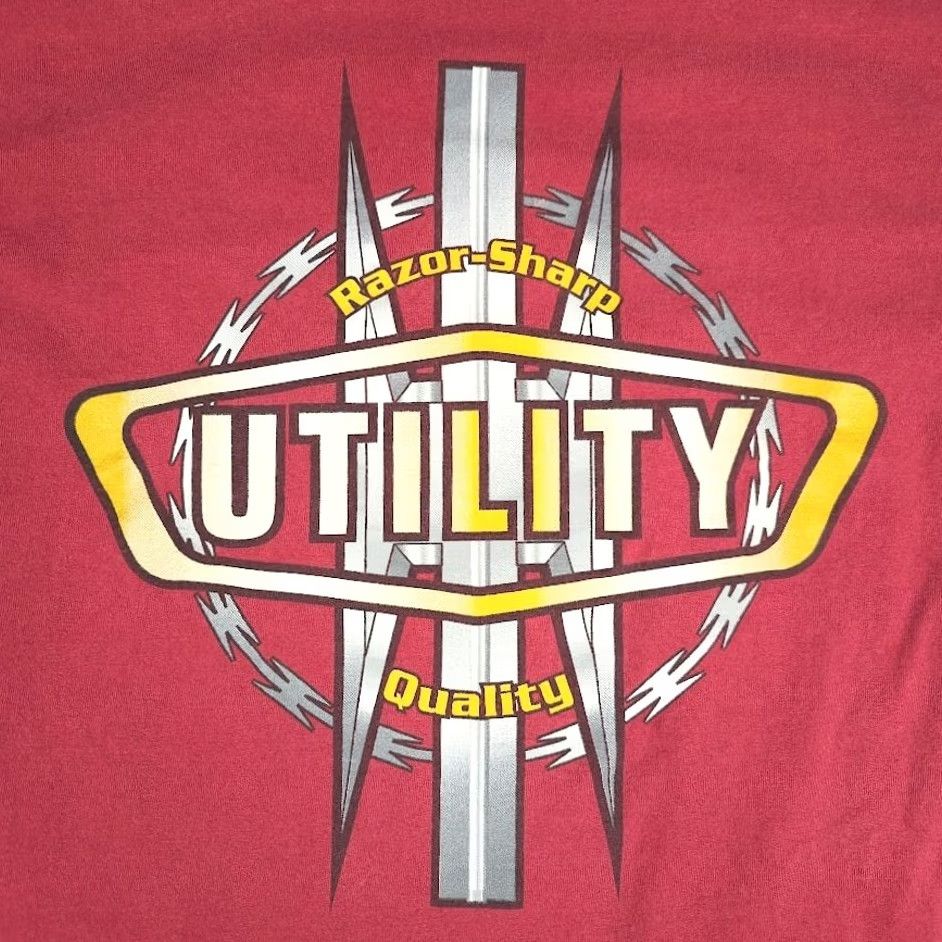 Vintage VINTAGE Utility Board Shop T Shirt Mens Size Medium 90s Skateboarding Made In USA Size US M / EU 48-50 / 2 - 5 Thumbnail