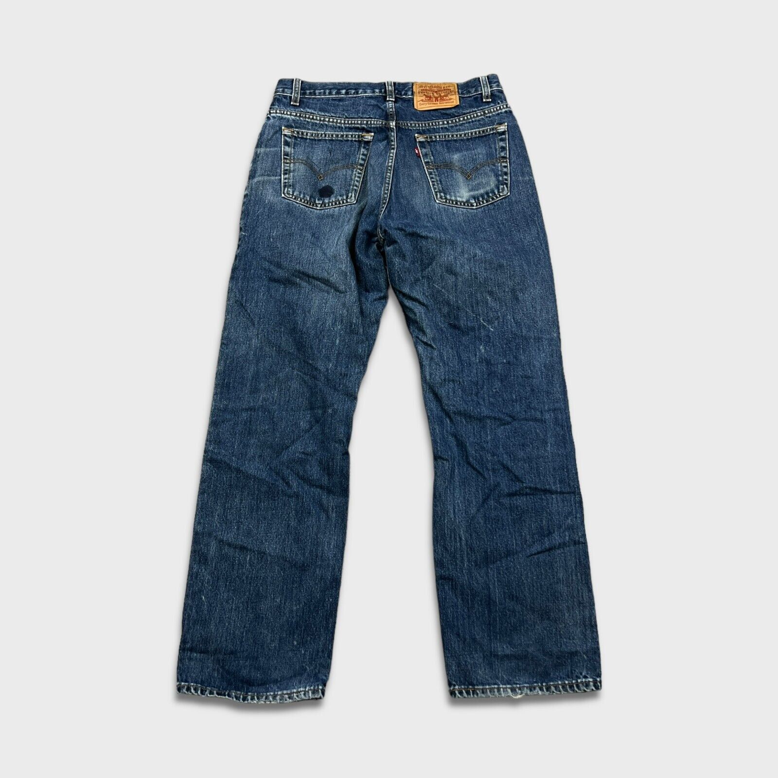Levi's × Vintage Vintage 90s Levi's 528 Jeans 33x31 Metro Fit Denim Pants Size US 33 - 5 Thumbnail