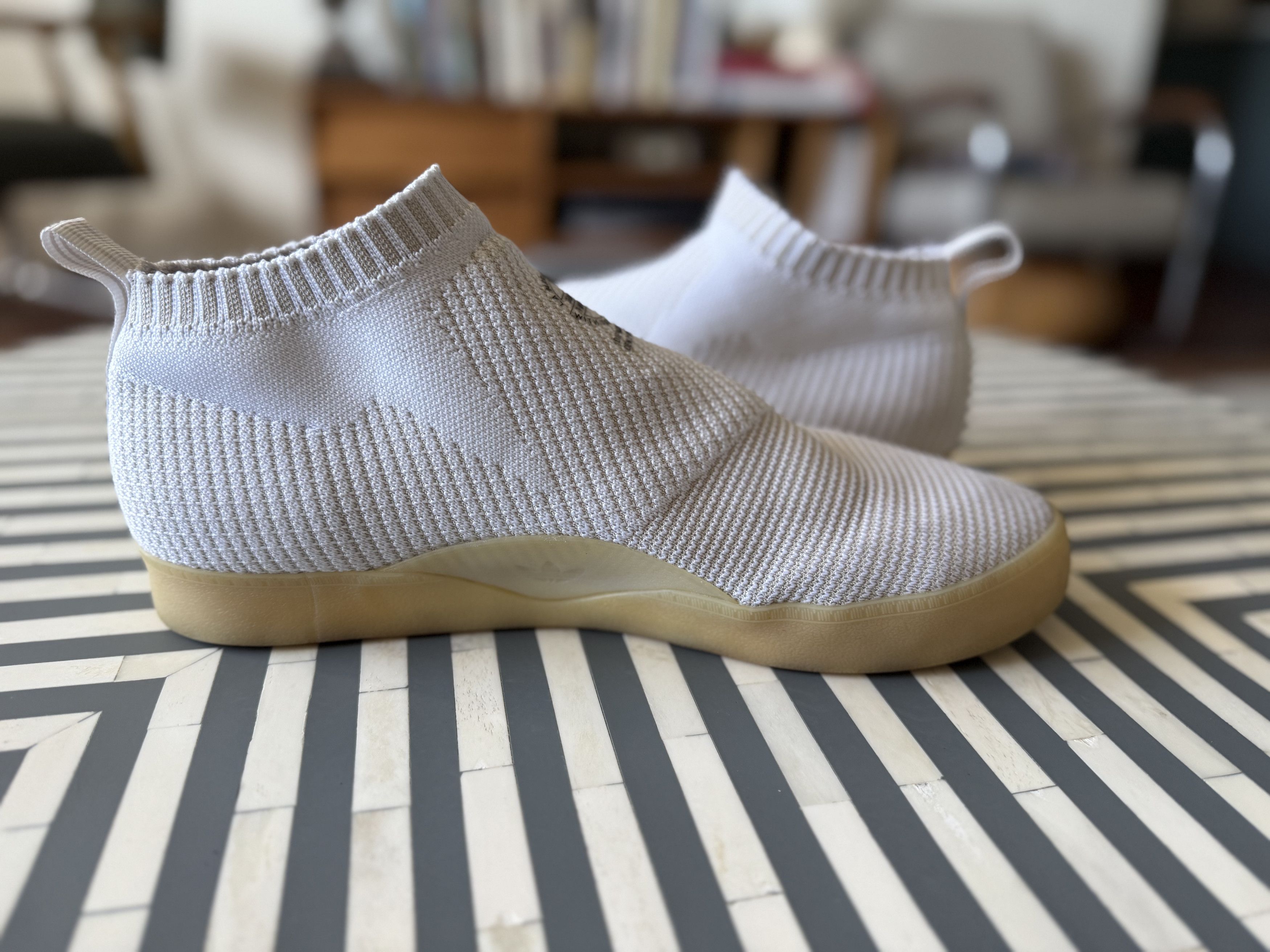 Adidas Adidas 3ST.002 Primeknit 'Cloud White' 2017 (No Box) Size US 10.5 / EU 43-44 - 2 Thumbnail