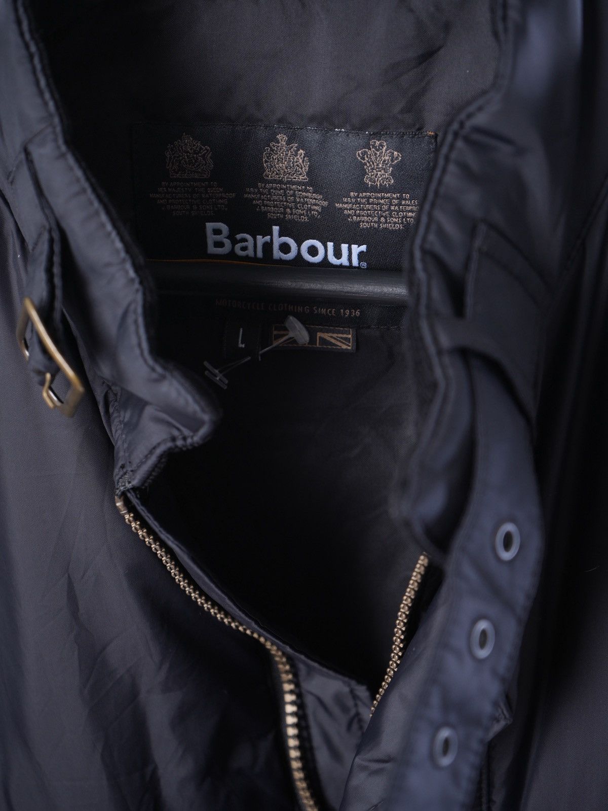 Barbour Barbour International Padded Biker Jacket L Size US L / EU 52-54 / 3 - 3 Thumbnail