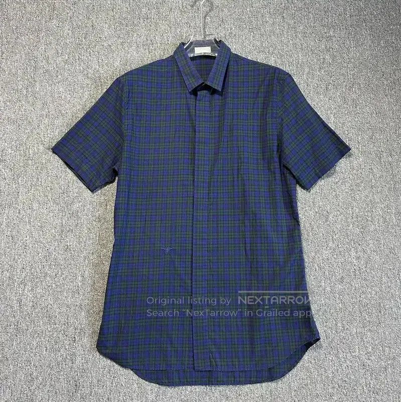 Dior Dior Men's Short Sleeve Cotton Shirt . Size US XL / EU 56 / 4 - 1 Thumbnail
