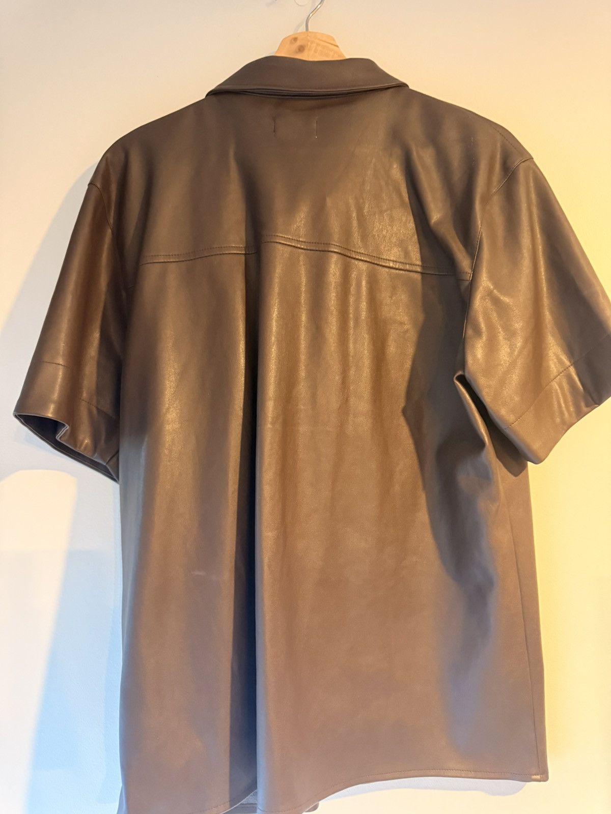 Other PU Brown Leather Shaket Size M / US 6-8 / IT 42-44 - 6 Thumbnail