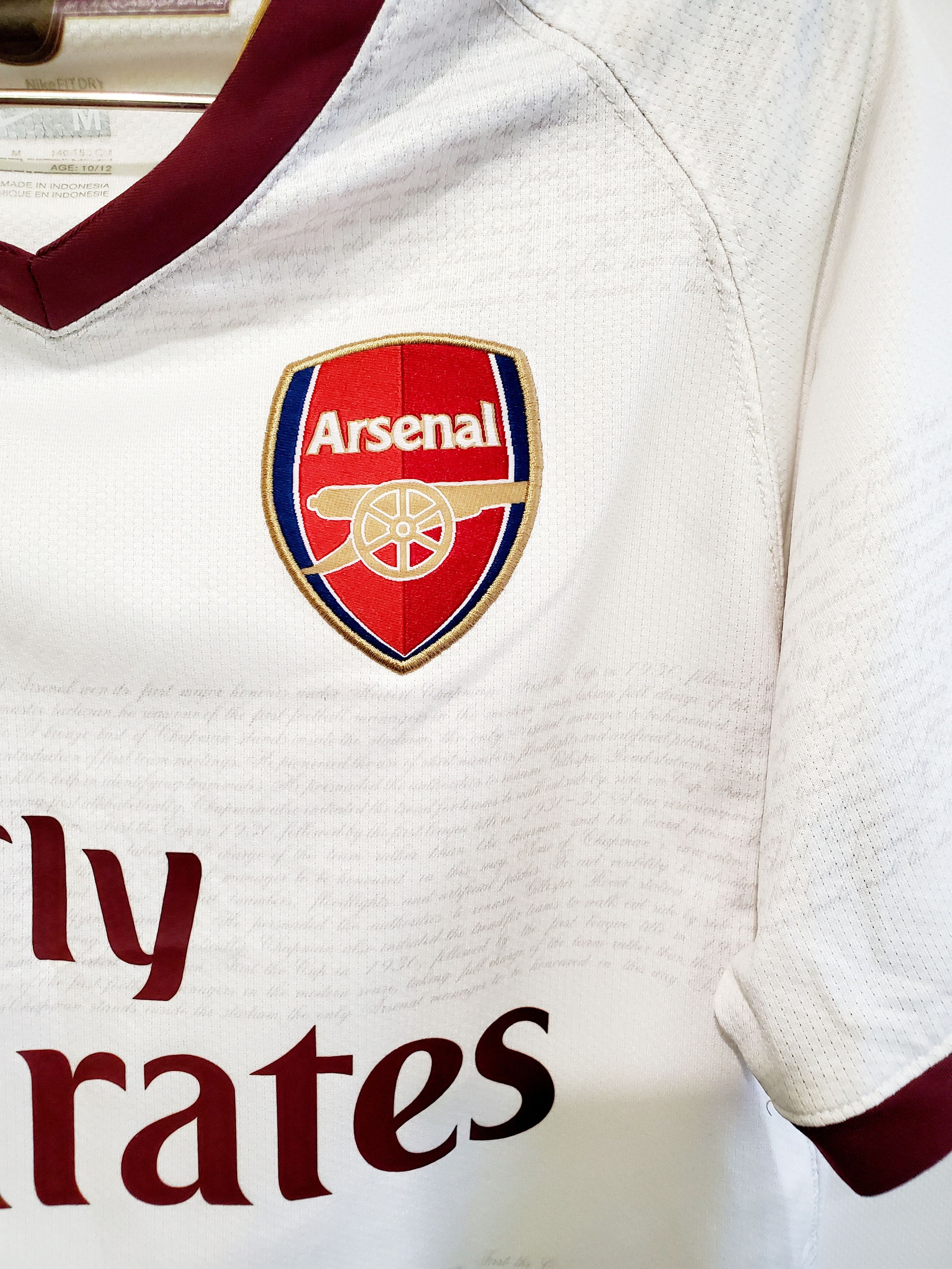 Nike × Vintage ARSENAL LONDON 2007 2008 AWAY jersey Boys M age 10-12 Size US XXS / EU 40 - 2 Thumbnail
