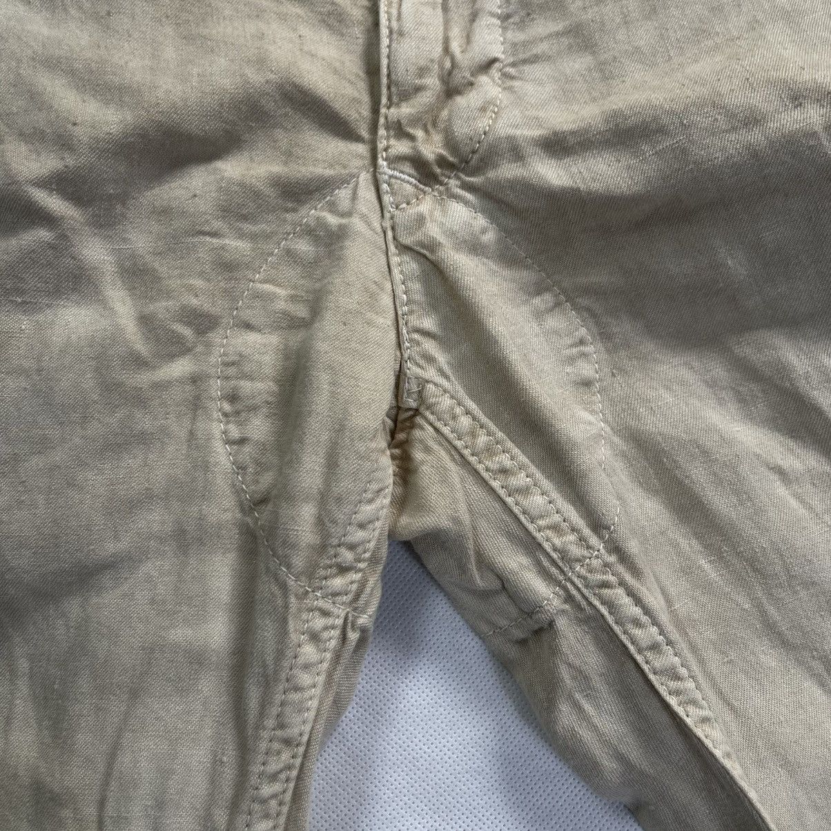 C.P. Company C.P Company Linen With Buckle Waist Military Style Pant Size US 33 - 17 Thumbnail
