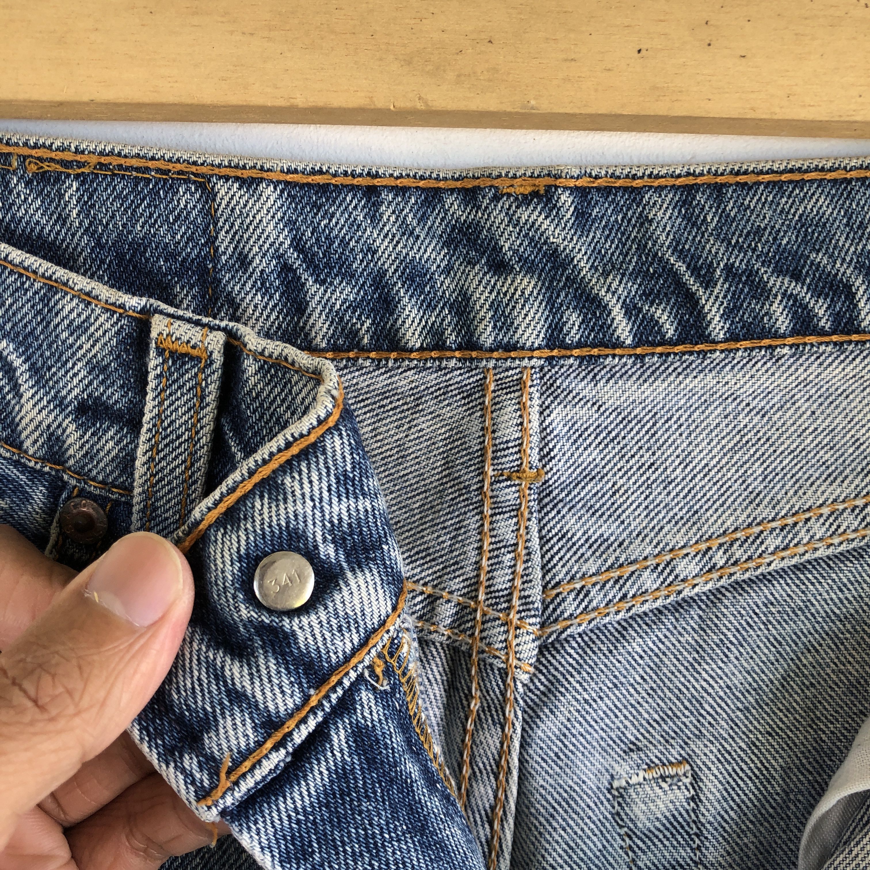 Levi's Vintage Levis Faded Stone Wash Jeans Levi's 553 Denim Pants Size 28" / US 6 / IT 42 - 7 Thumbnail