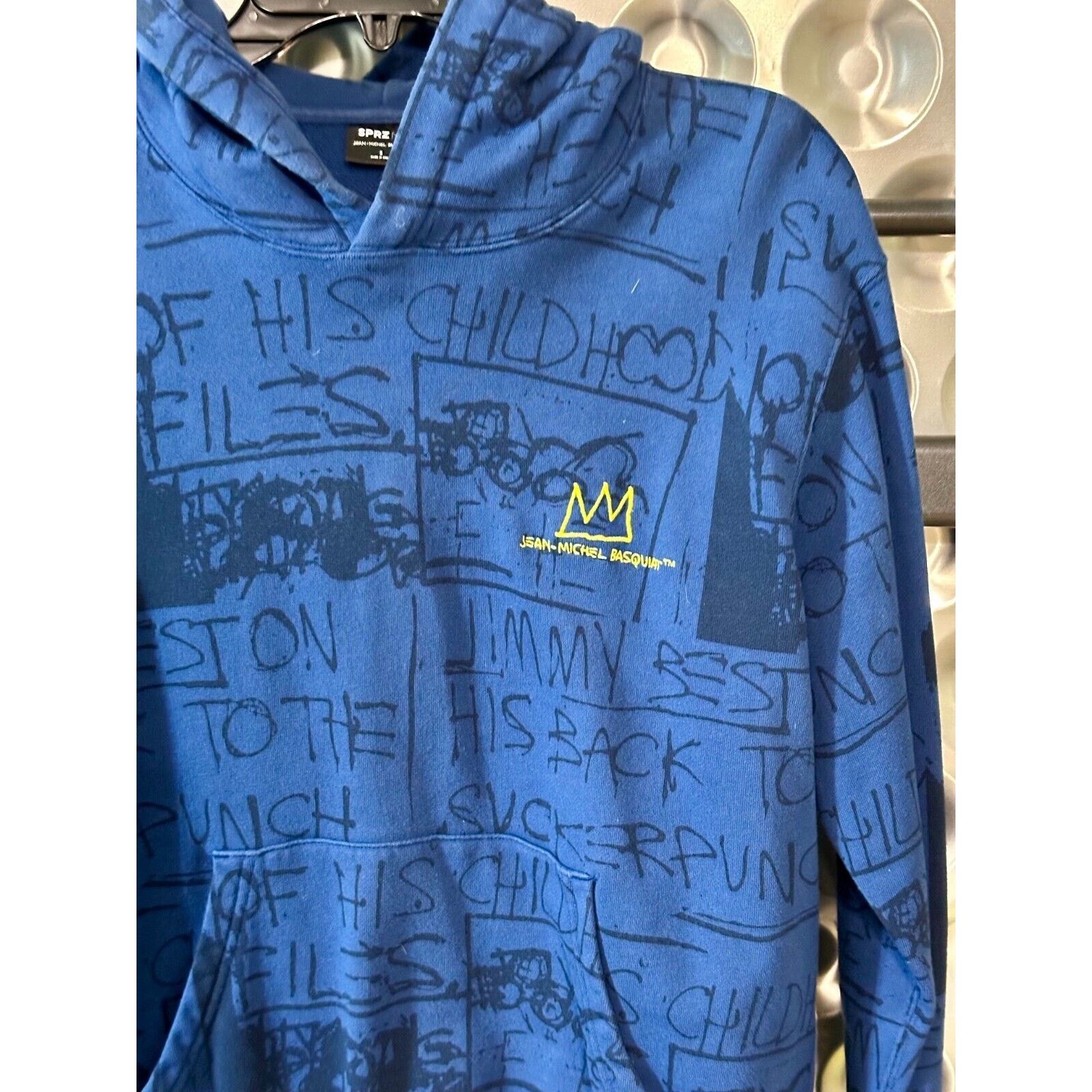 Jean-Michel Basquiat Jean Michel Basquiat Crown | Small | UT Hoodie | Rare Size US S / EU 44-46 / 1 - 2 Thumbnail