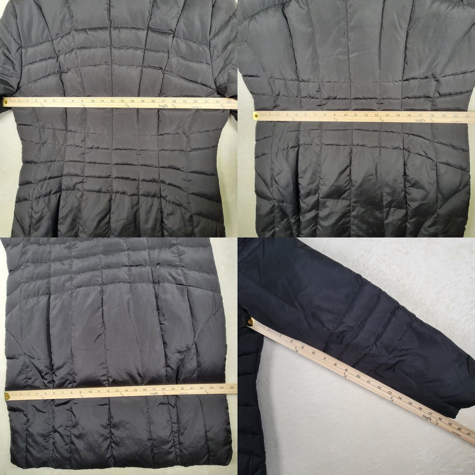 Calvin Klein Calvin Klein Puffer Jacket Women L Gray Lightweight Packable Travel Size L / US 10 / IT 46 - 9 Thumbnail
