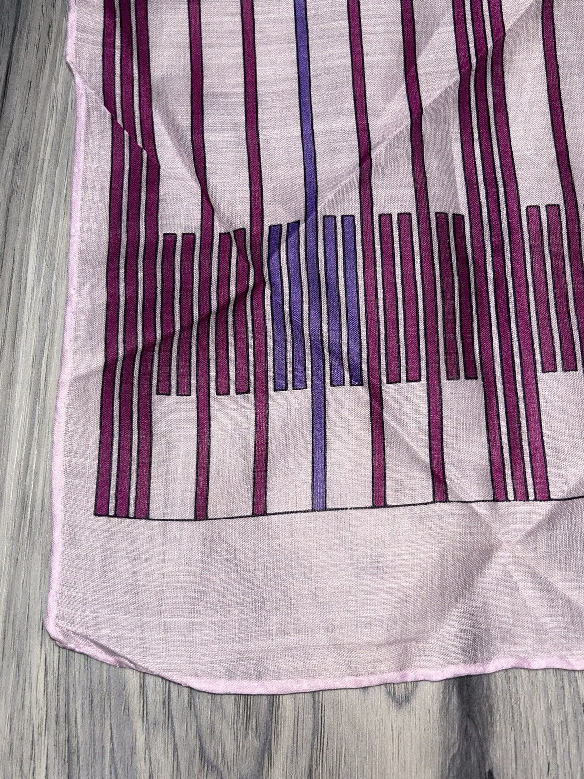 Dior Christian Dior Light Purple Sheer Cotton Handkerchief Size ONE SIZE - 6 Thumbnail