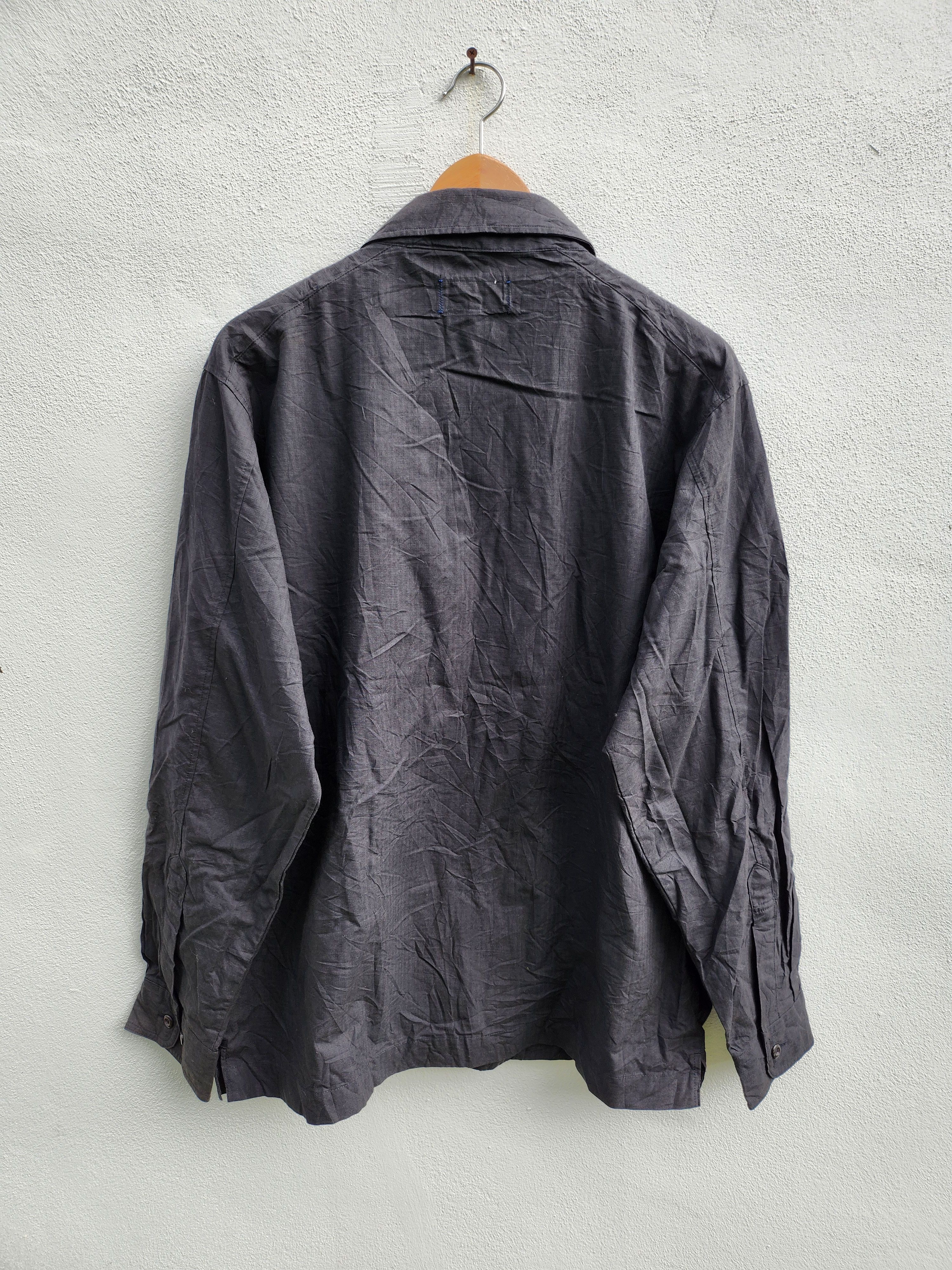 If Six Was Nine KANSAI Yamamoto Homme All Black Light Jacket Size US L / EU 52-54 / 3 - 9 Thumbnail