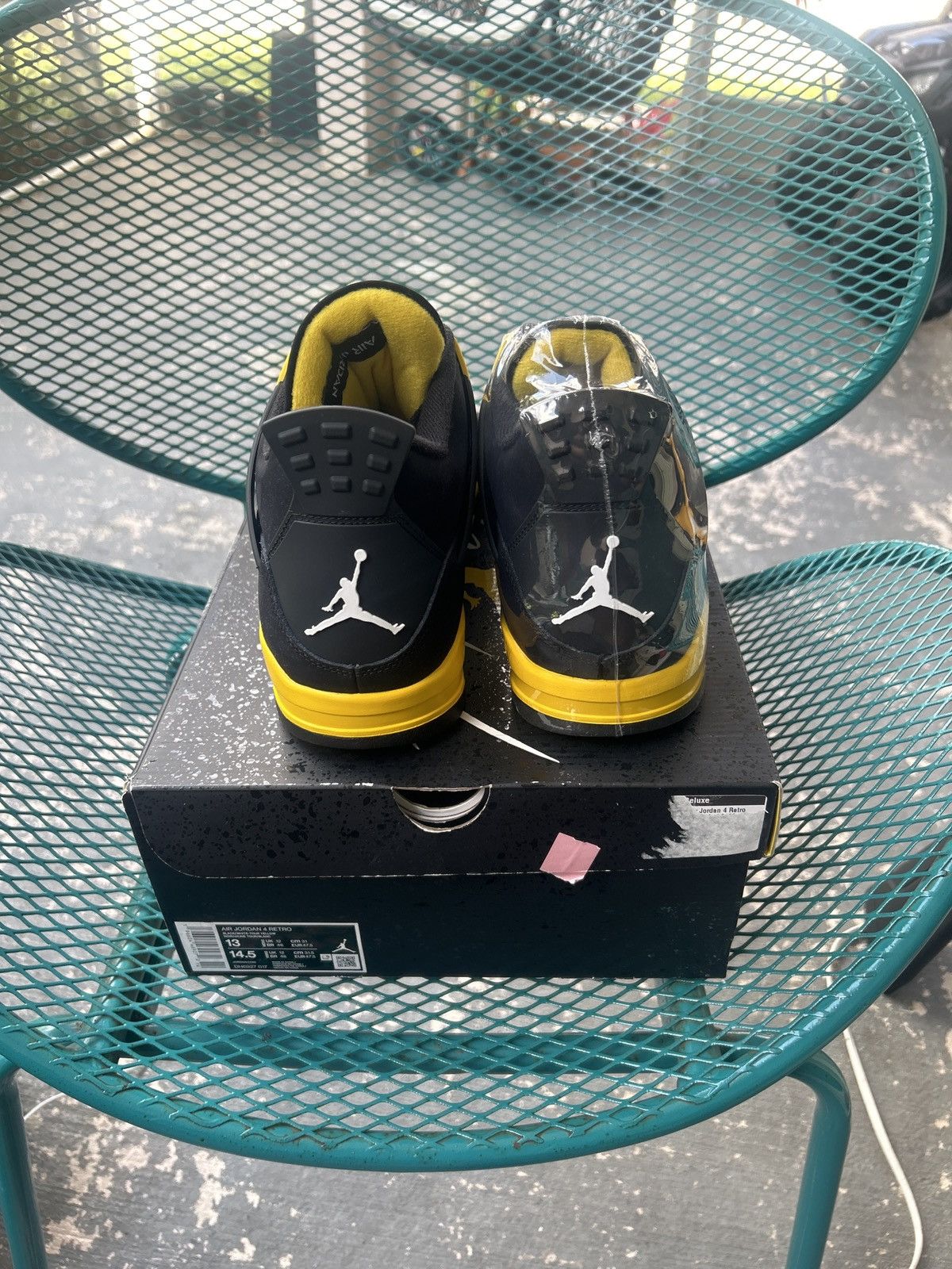 Jordan Brand Retro 4 thunders Size US 13 / EU 46 - 4 Thumbnail