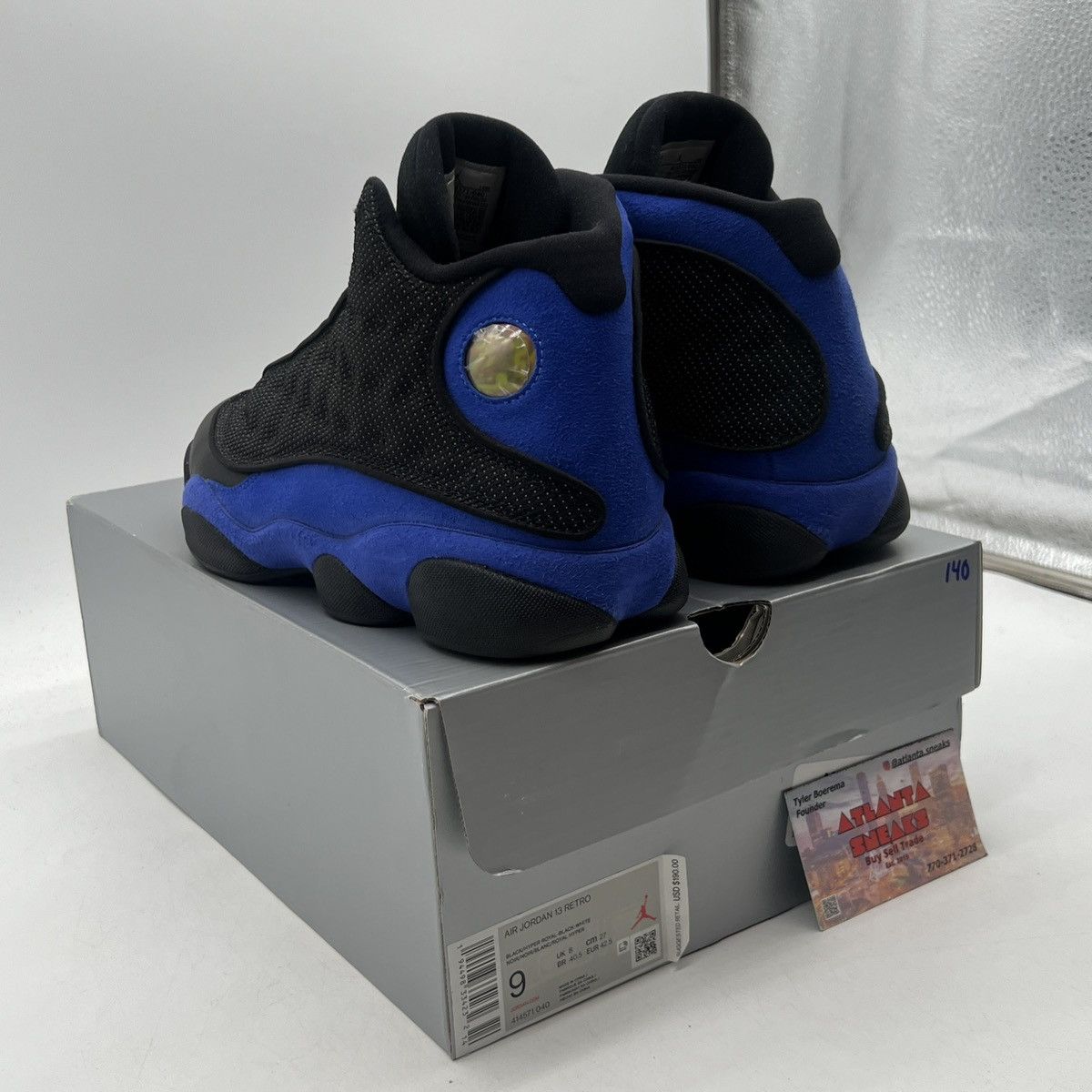 Jordan Brand Air Jordan 14 hyper royal Size US 9 / EU 42 - 4 Thumbnail