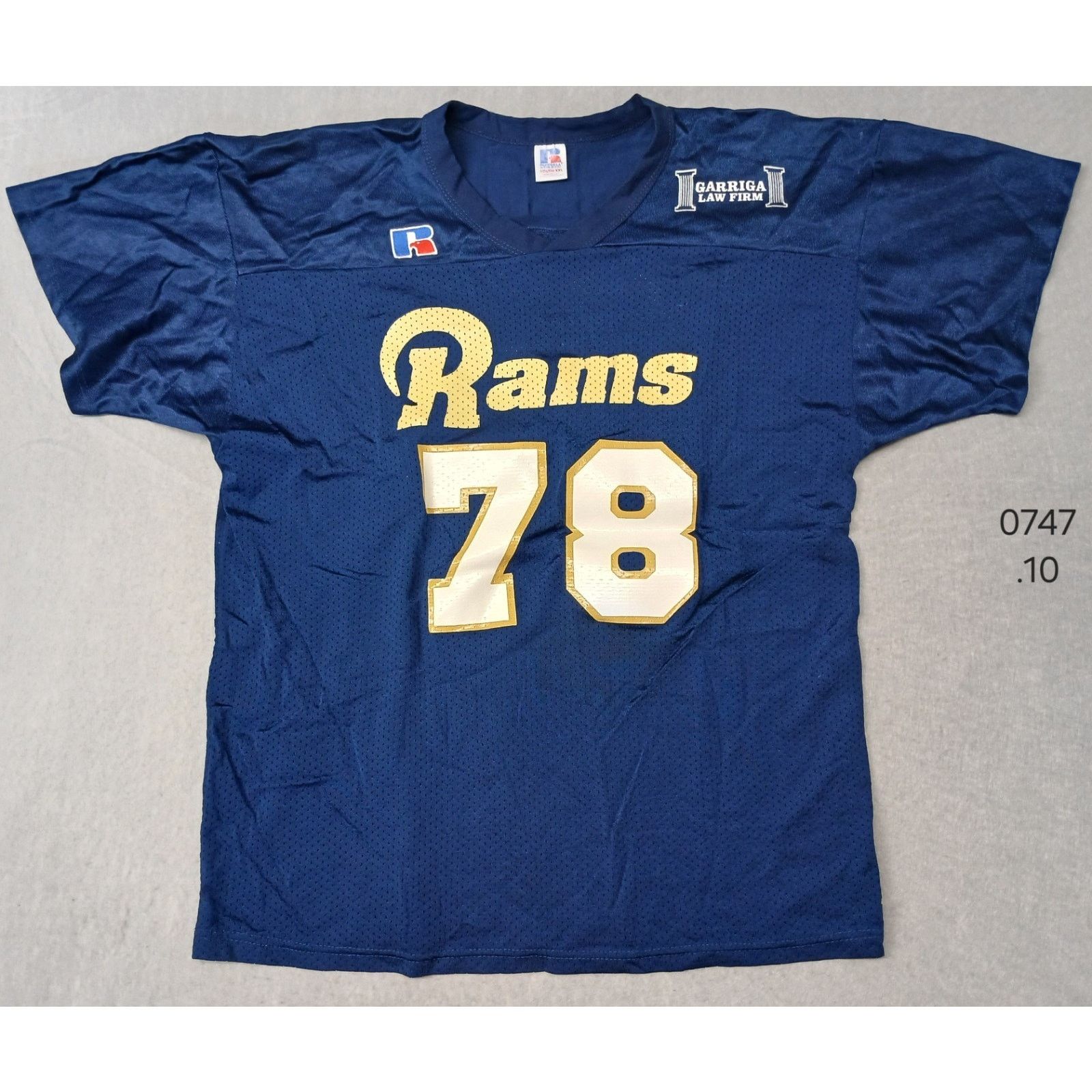 Russell Athletic Russell Athletics (Youth XXL) NFL St. Louis Rams Jersey Size US XXL / EU 58 / 5 - 1 Thumbnail