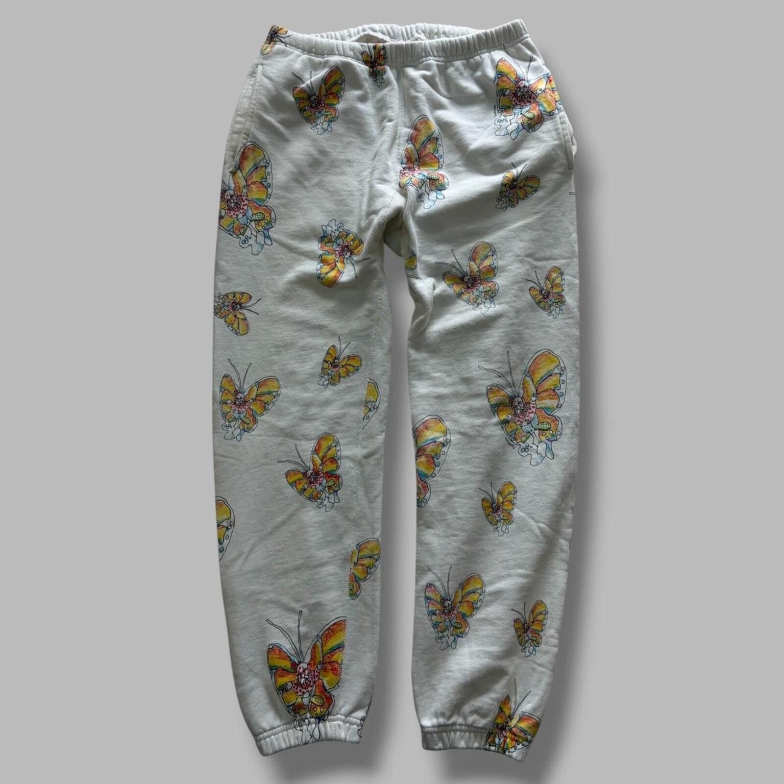 Supreme SS16 Supreme Gonz Butterfly Sweatpants Size US 30 / EU 46 - 1 Thumbnail