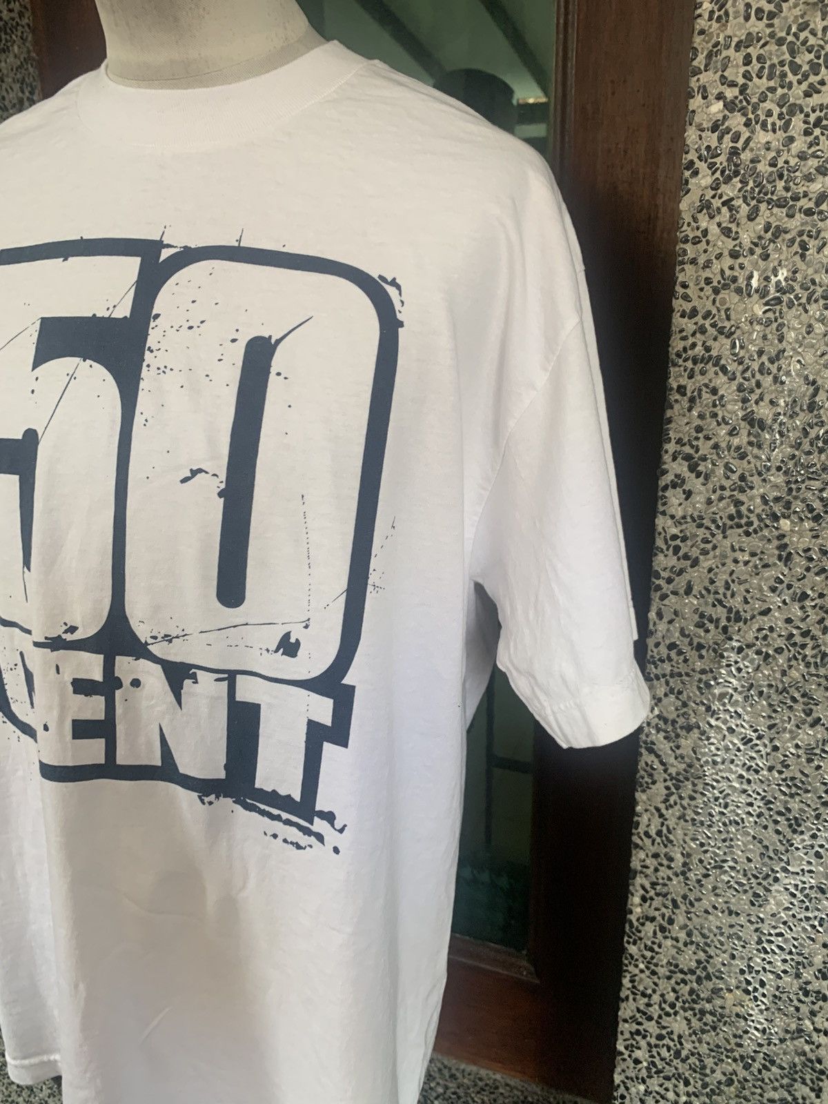 Rap Tees Vintage 50 Cent American Rapper / Hip Hop T shirt Size US L / EU 52-54 / 3 - 3 Thumbnail