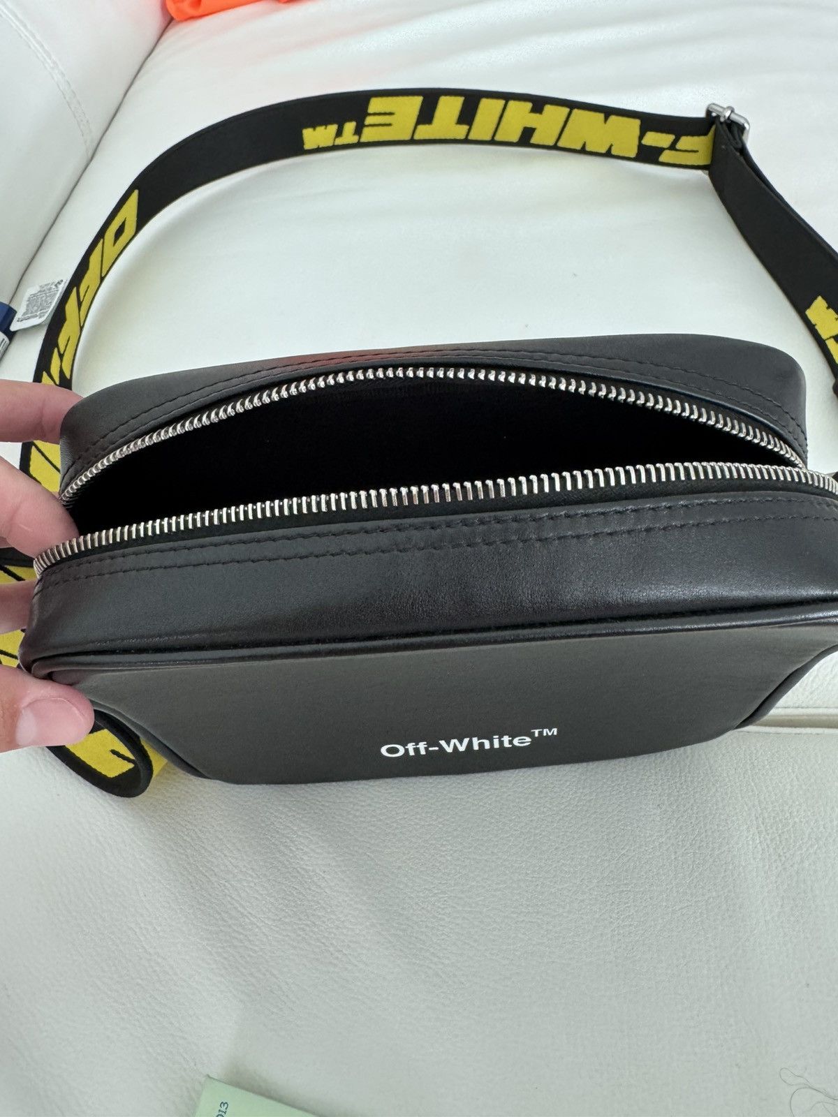 Off-White Off-White Hard Core Leather Crossbody Bag Size ONE SIZE - 2 Thumbnail