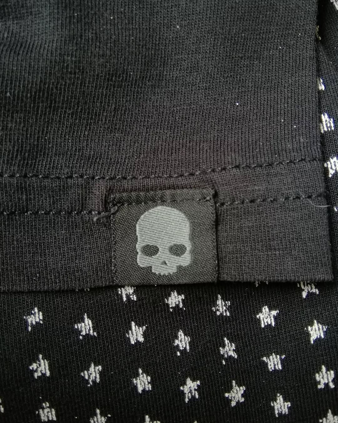Hysteric Glamour Hydrogen Italy Skull Stars Graphic Black Tees Size US M / EU 48-50 / 2 - 3 Thumbnail