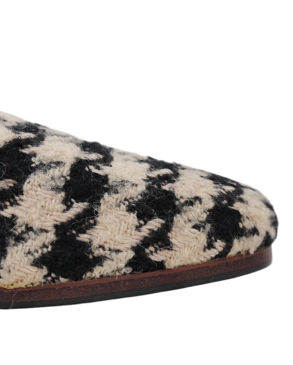 Japanese Brand ROUGHNECK BOLD HOUNDSTOOTH WOOL LOAFERS Size US 9.5 / EU 42-43 - 4 Thumbnail