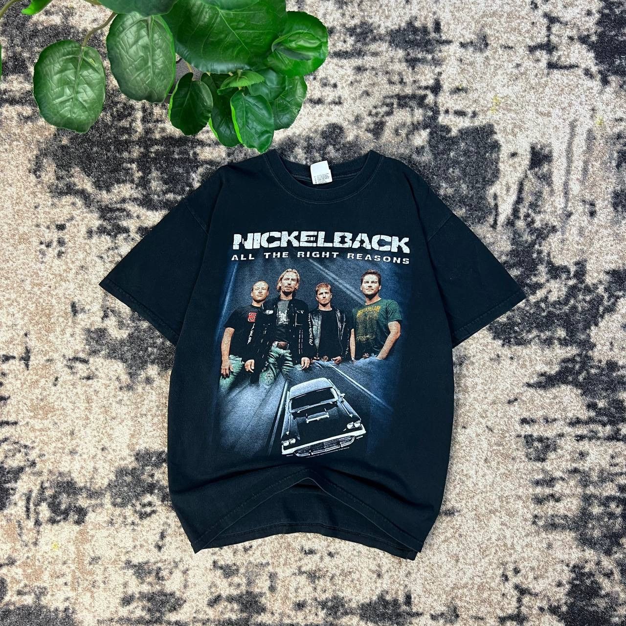 Band Tees Nickelback Vintage Y2K Big Logo Rock Band T-Shirt 1TS82 Size US L / EU 52-54 / 3 - 1 Thumbnail