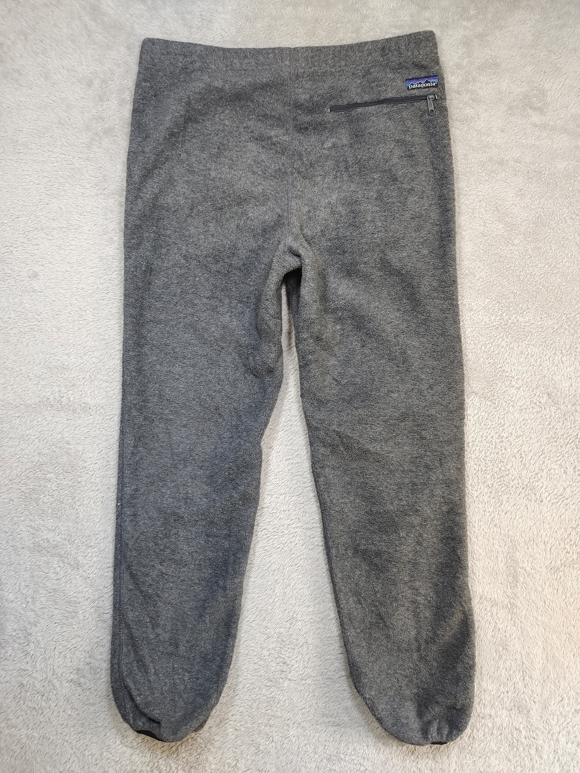 Patagonia Patagonia Synchilla Fleece Pants, Heather Grey USA Made Size 32" / US 10 / IT 46 - 2 Thumbnail