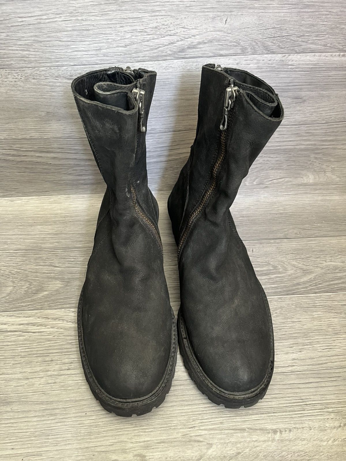 Julius Julius 7 engineer back lace suede boots Size US 11 / EU 44 - 3 Thumbnail